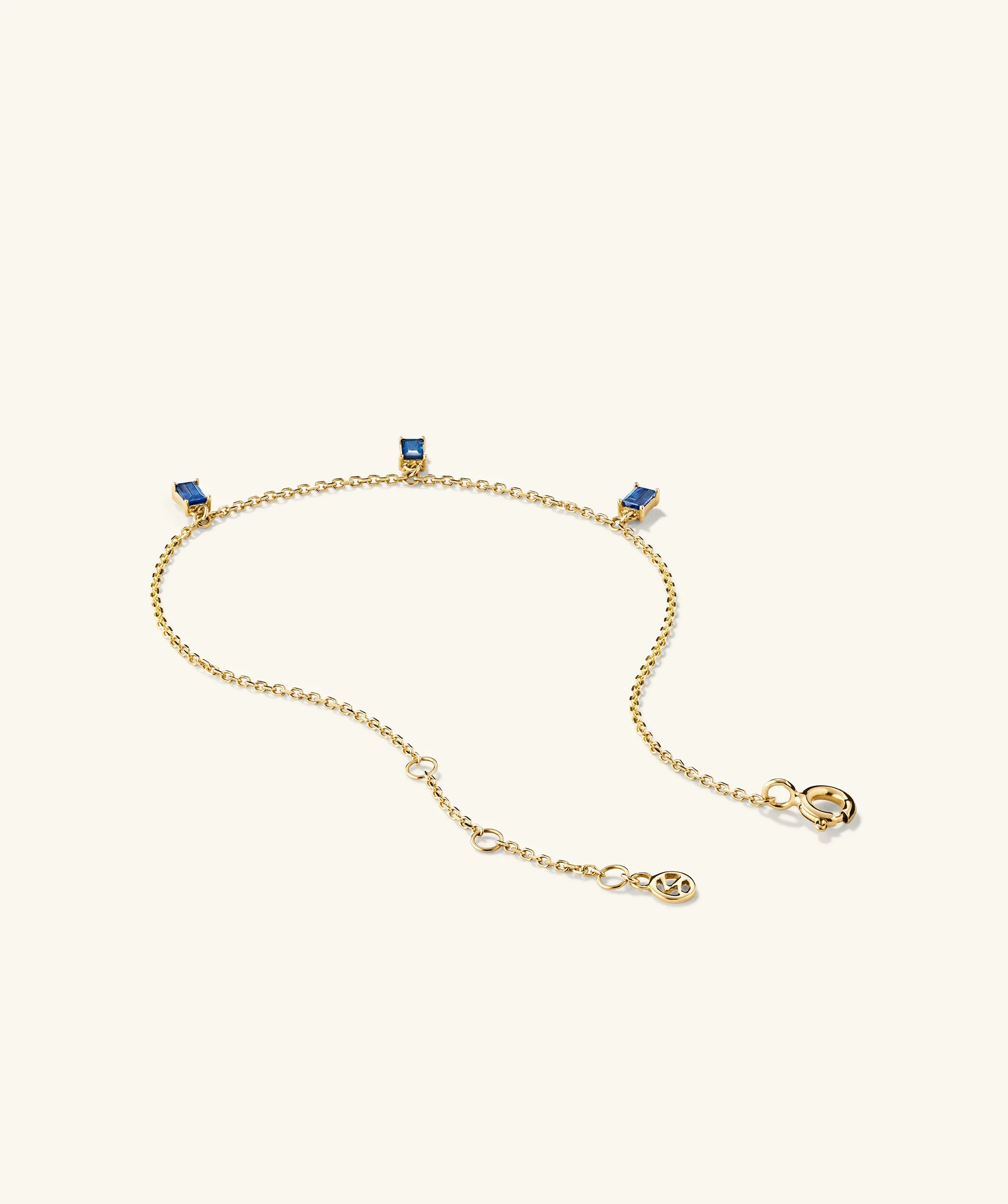 Baguette Gemstone Bracelet - Image 8