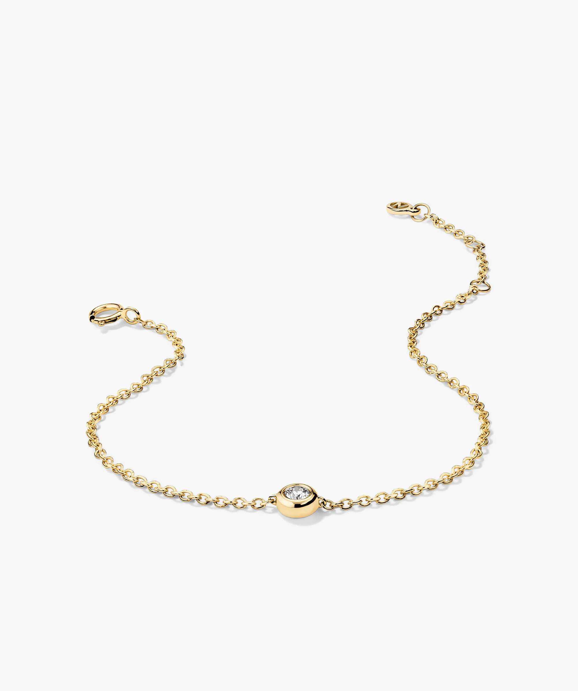 Bezel Lab Grown Diamond Bracelet - Image 4