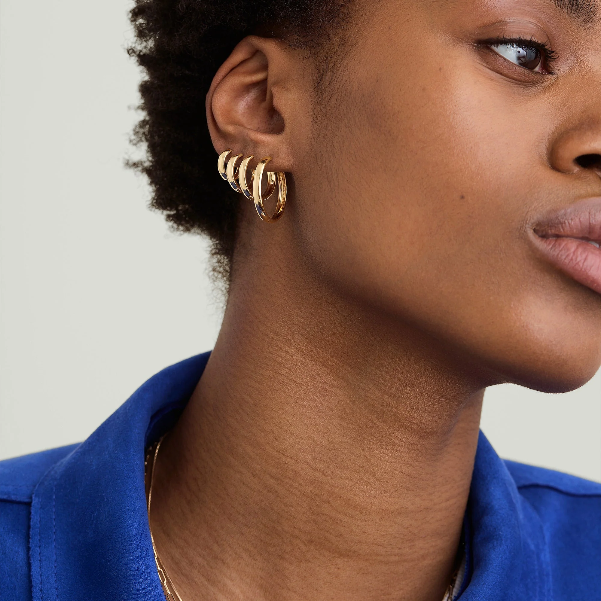 Bold Large Hoops - Image 3