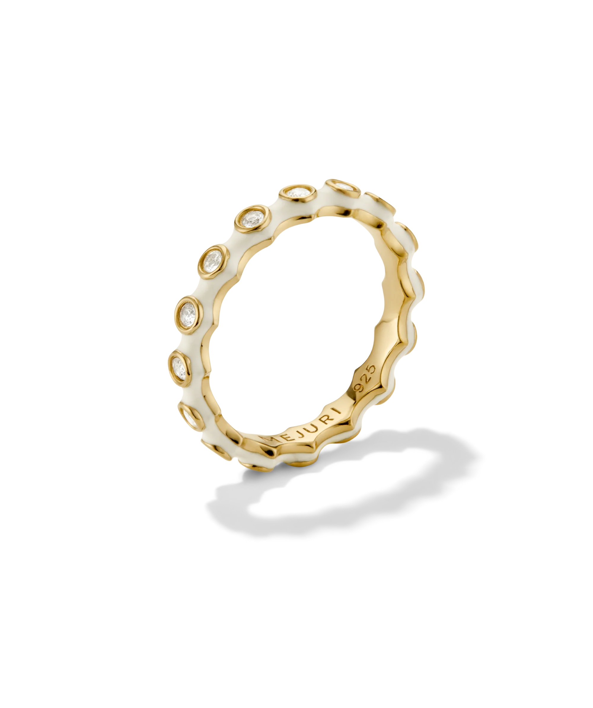 Enamel Charlotte Stacker Ring - Image 7