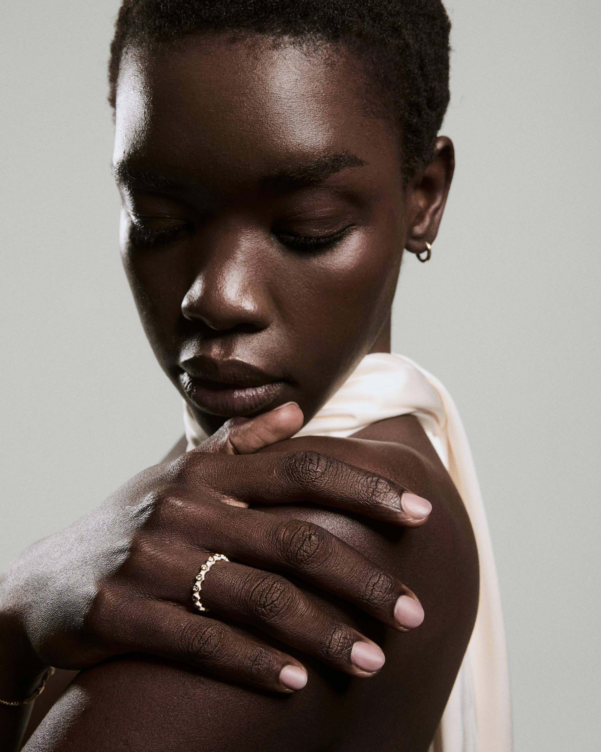 Enamel Charlotte Stacker Ring - Image 8