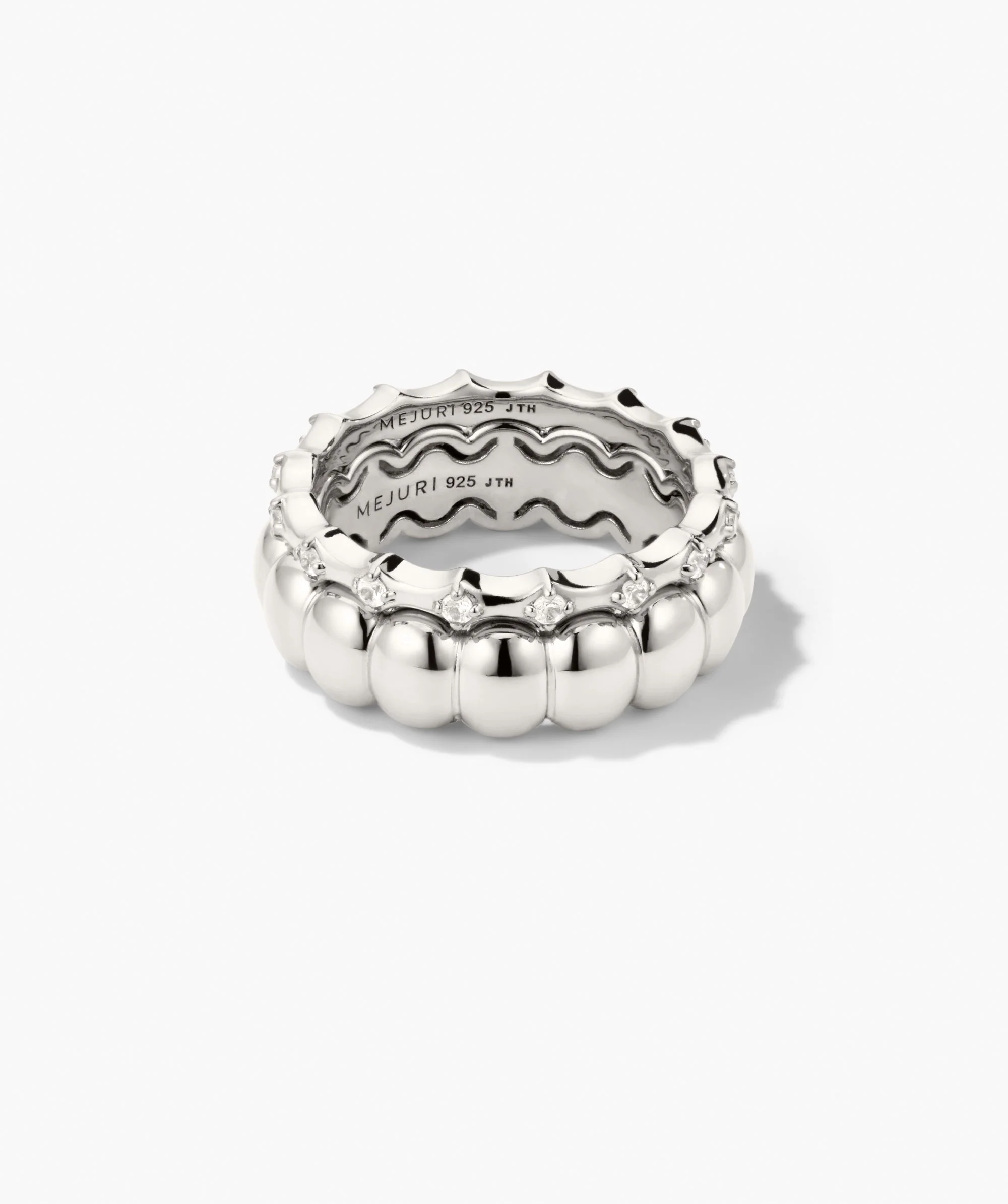 Charlotte Crest Stacker Ring - Image 12