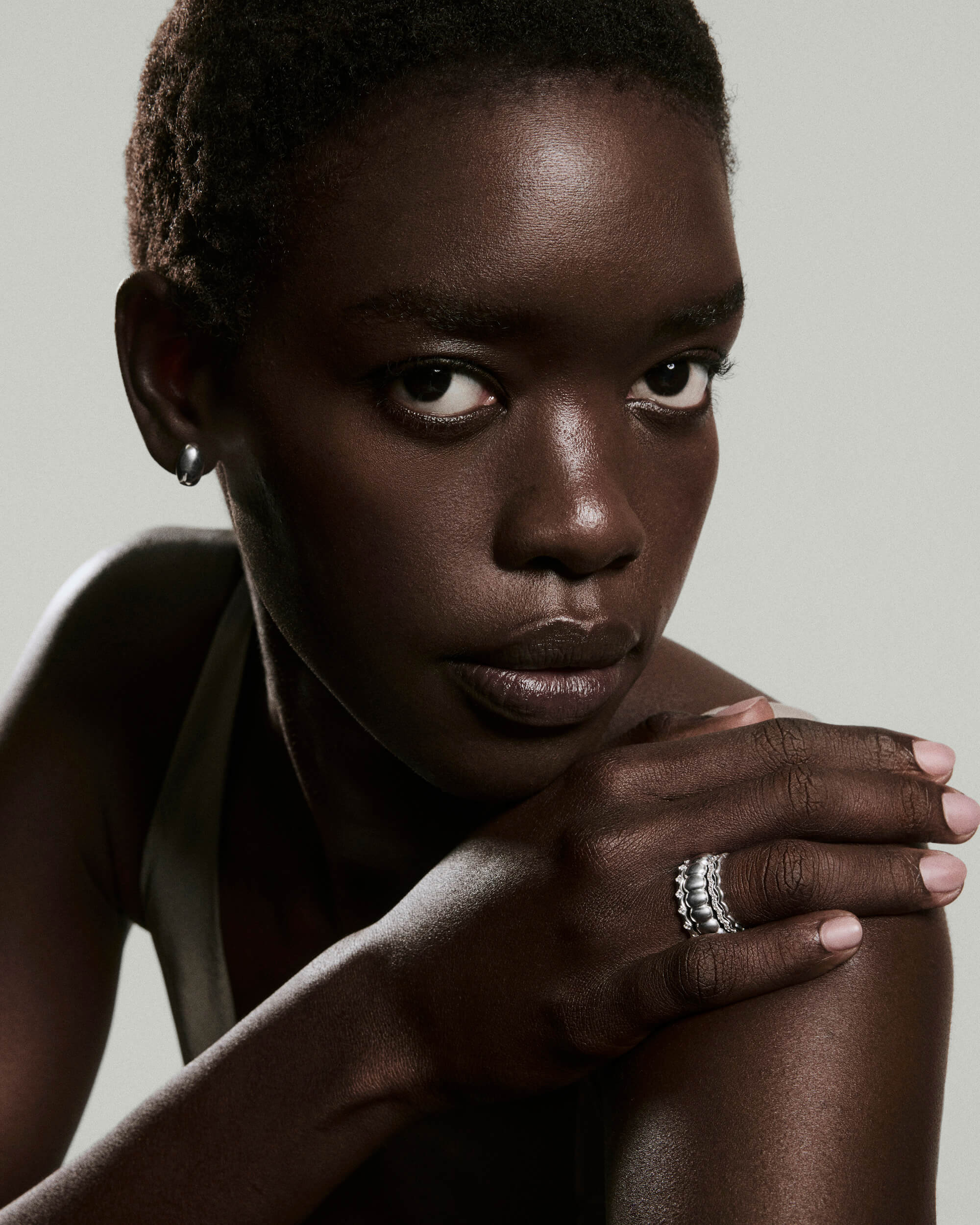 Charlotte Crest Stacker Ring - Image 6