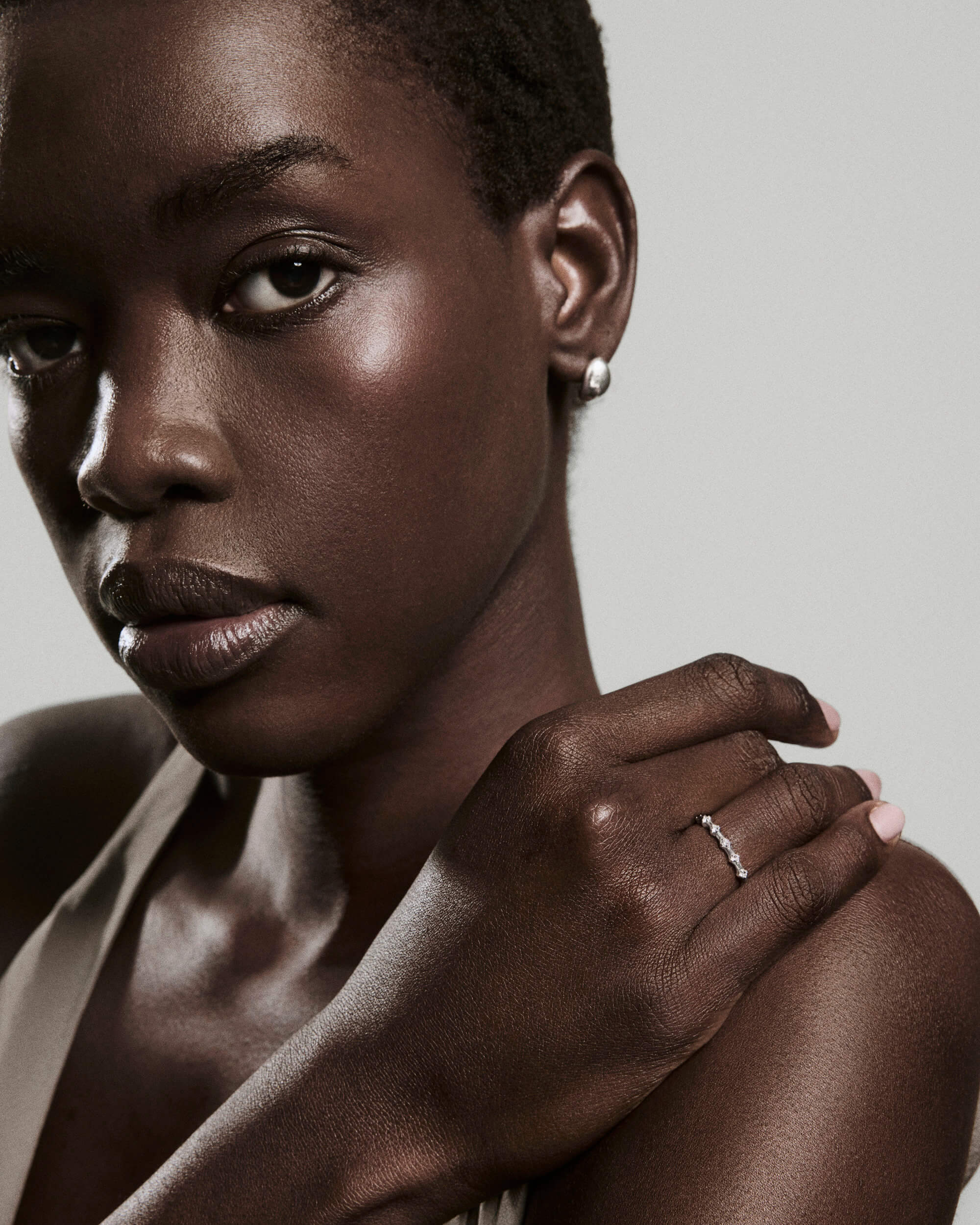 Charlotte Crest Stacker Ring - Image 8