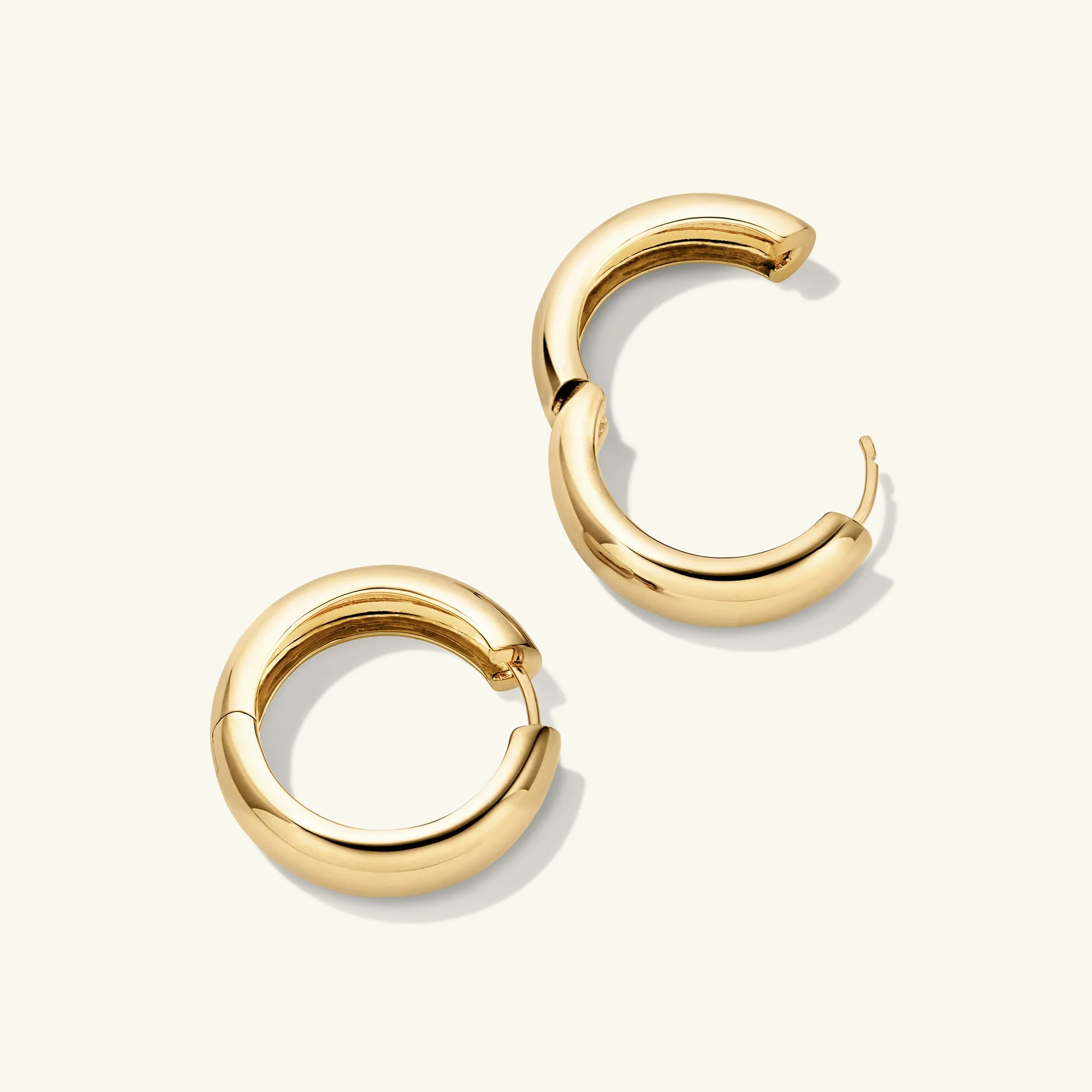 Chunky Large Hoops - Image 5