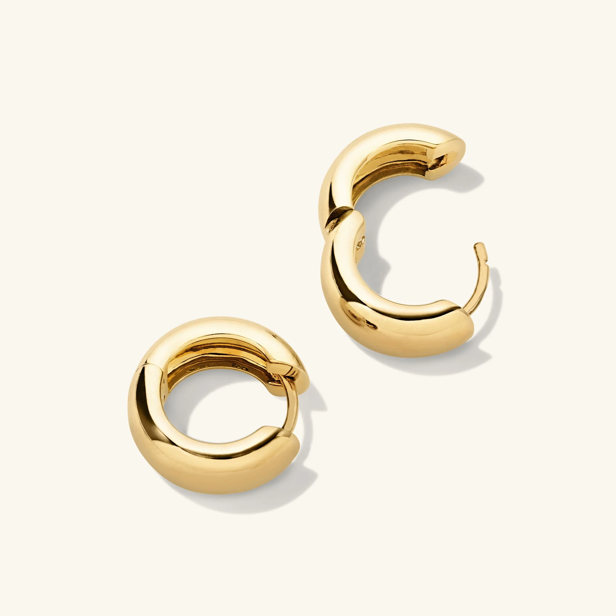 Chunky Medium Hoops - Image 5