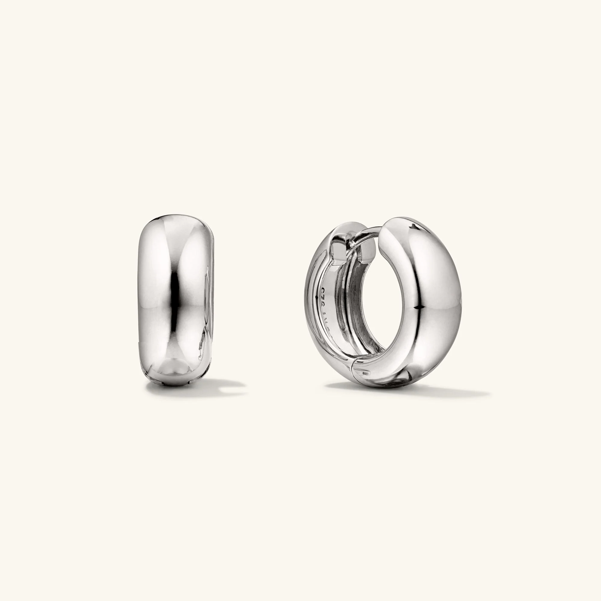 Chunky Medium Hoops - Image 6
