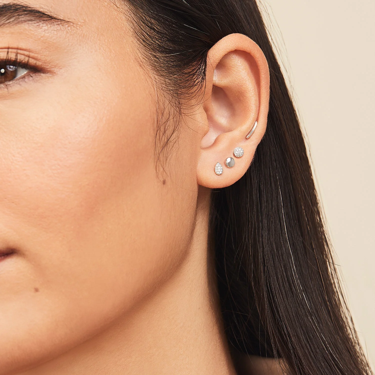 Piercing Studio - Curve Bar Flat Back Stud - Image 9