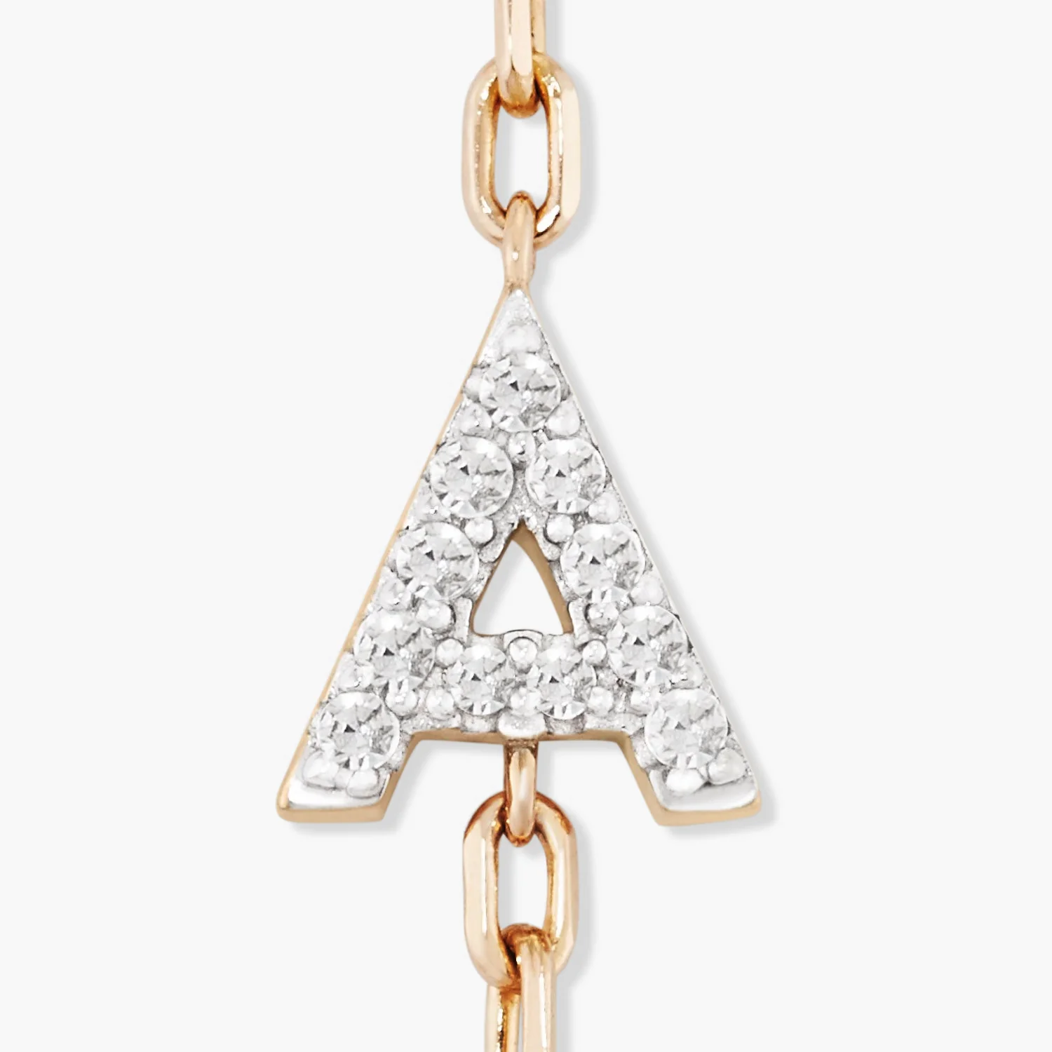 Diamond Letter Bracelet - Image 5