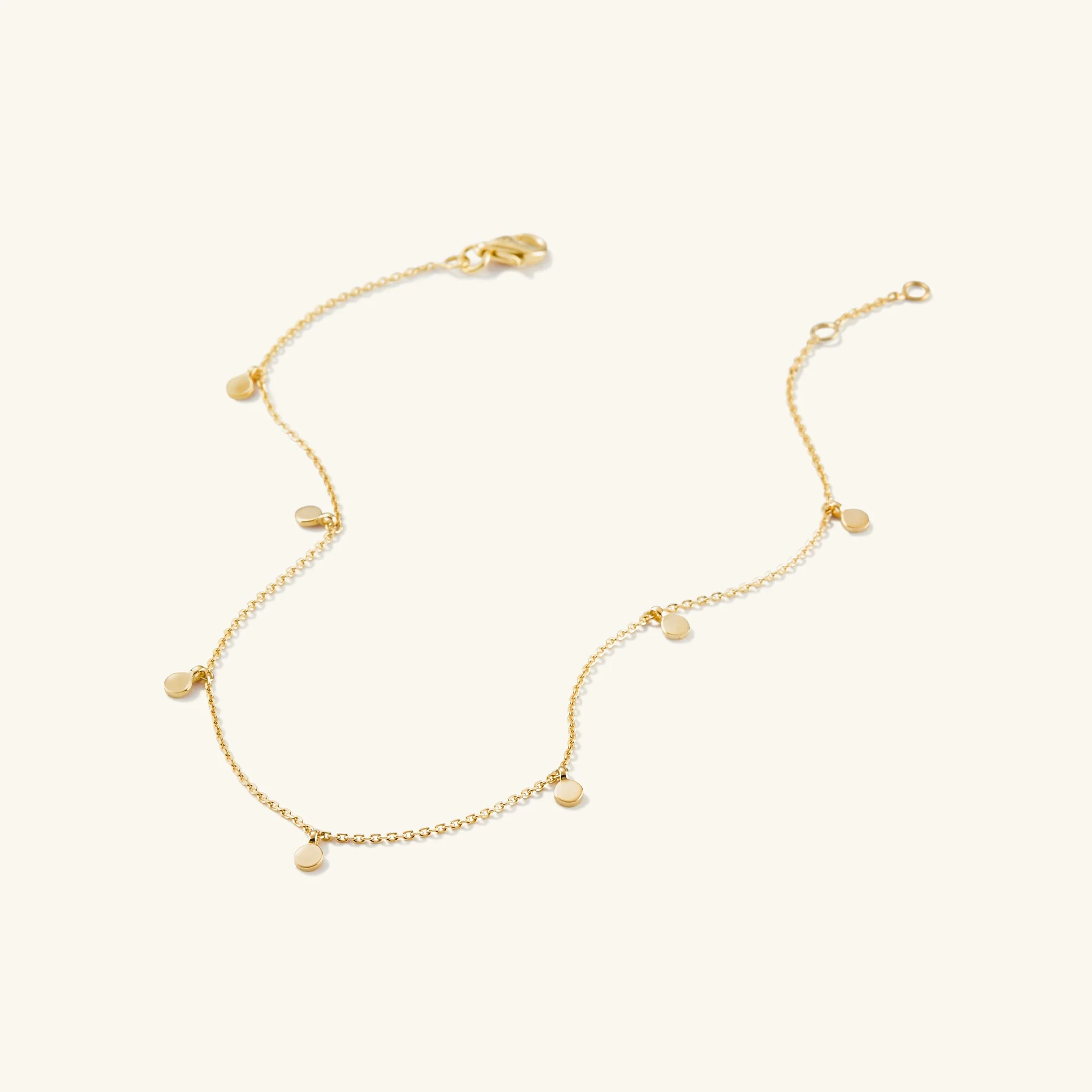 Dot Chain Anklet - Image 4