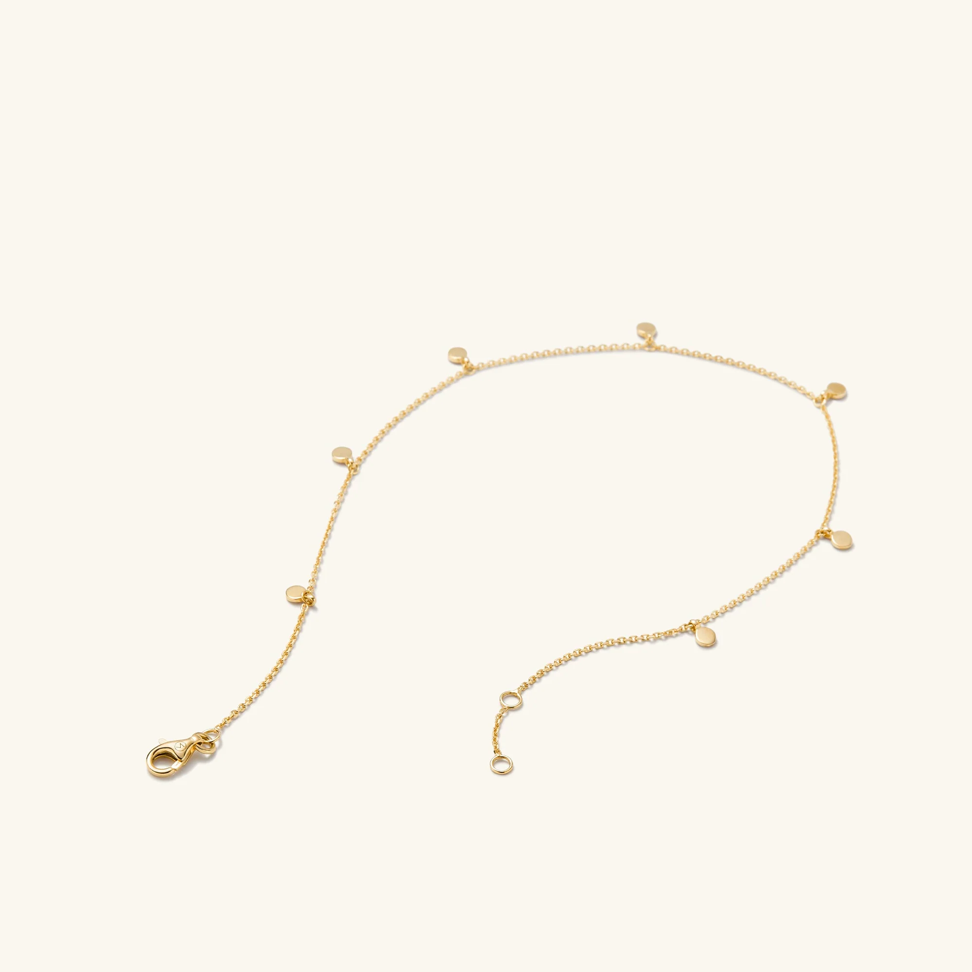 Dot Chain Anklet - Image 5