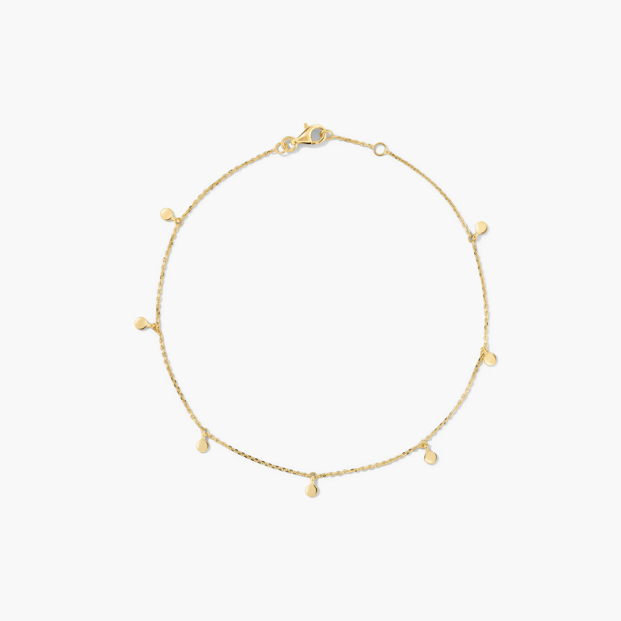 Dot Chain Anklet - Image 6