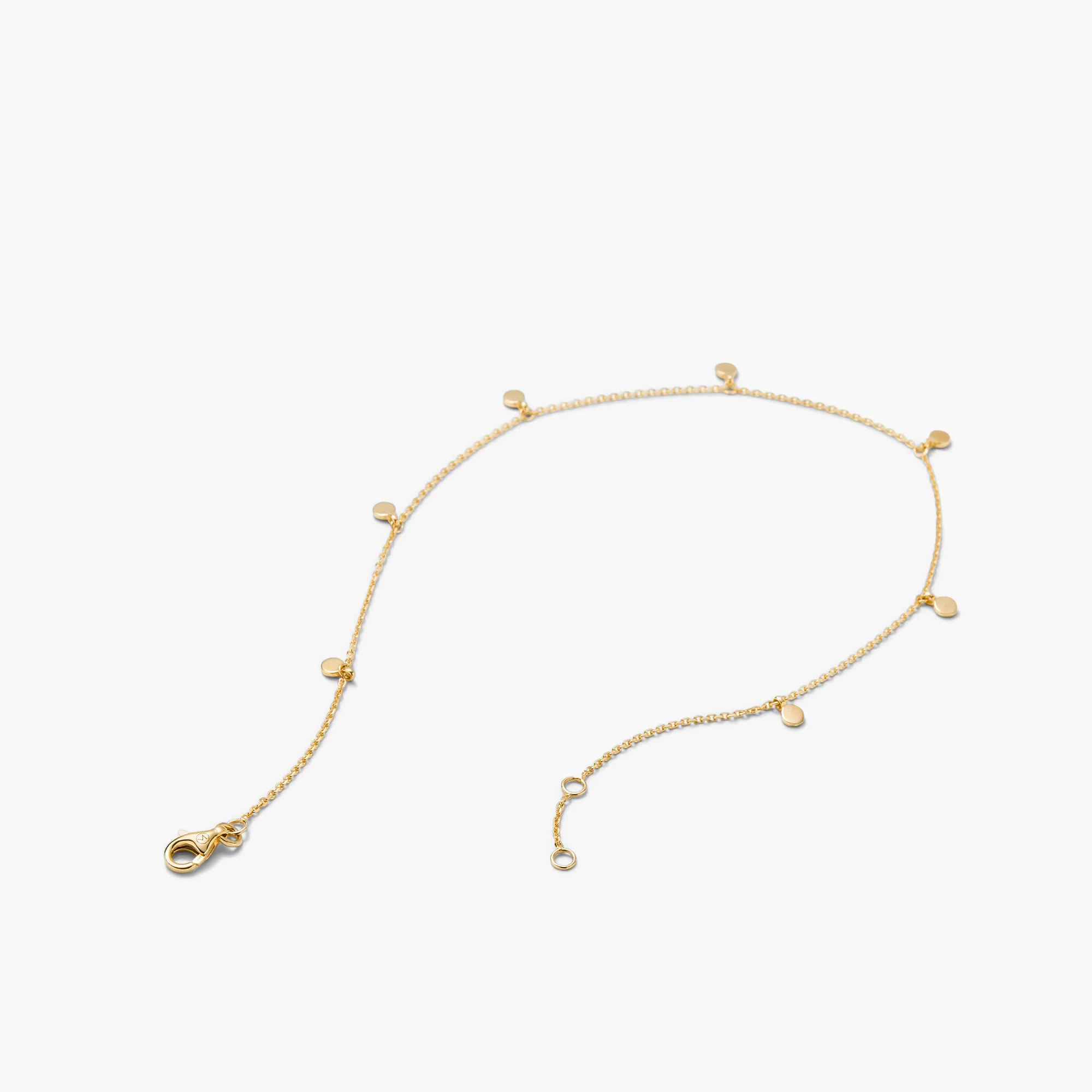 Dot Chain Anklet - Image 8