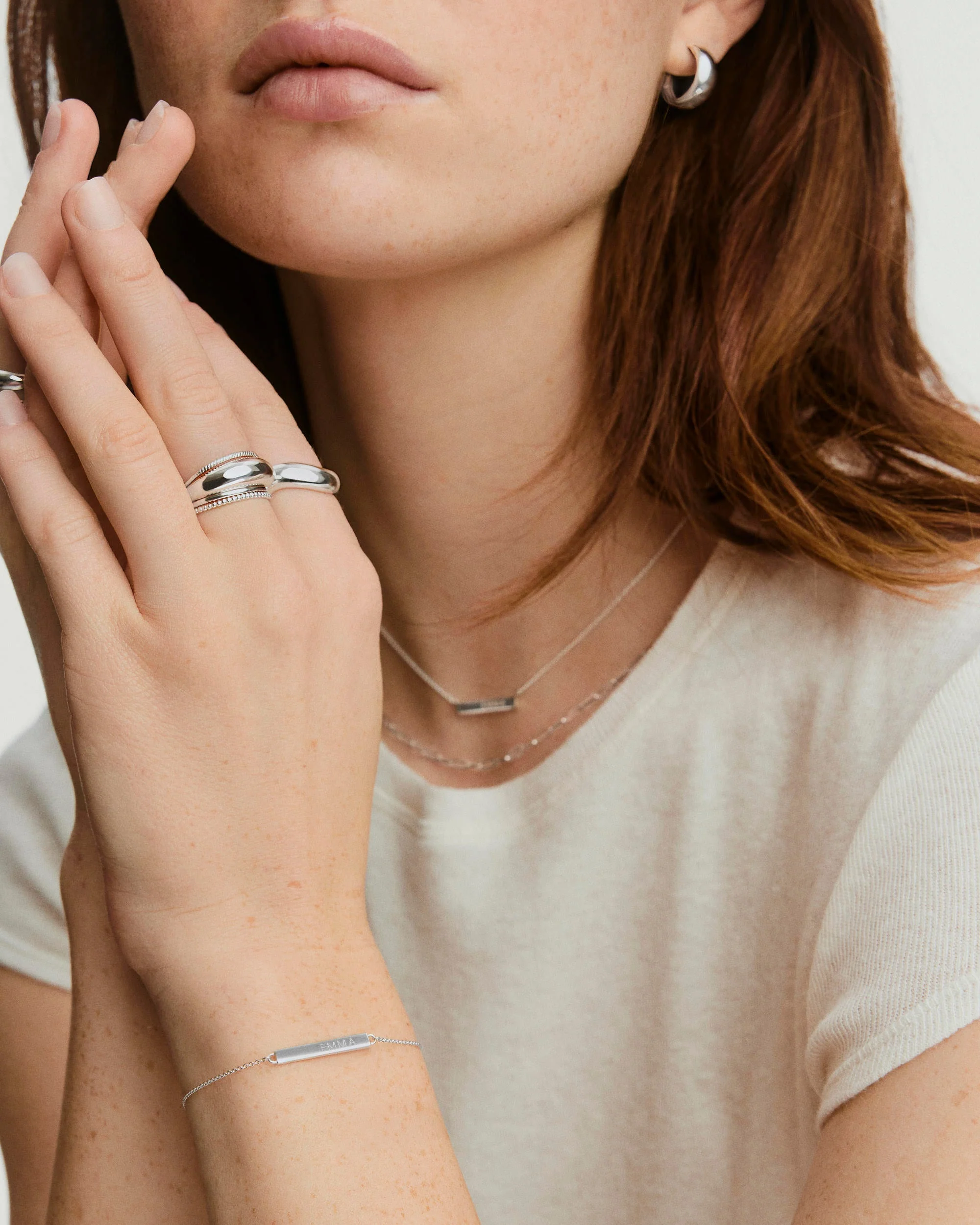 Engravable Bar Bracelet - Image 3