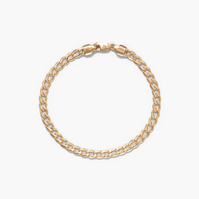 Flat Curb Chain Bracelet - Image 12