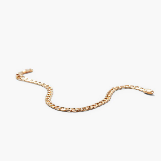Flat Curb Chain Bracelet - Image 13
