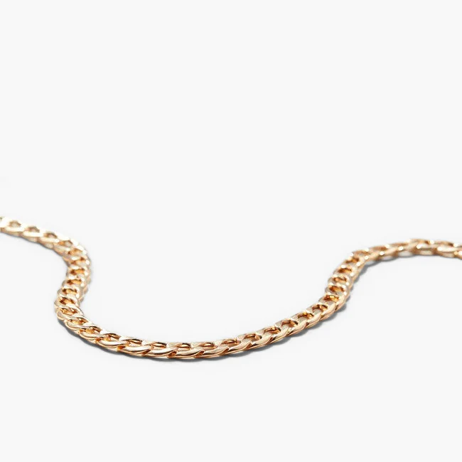 Flat Curb Chain Bracelet - Image 14