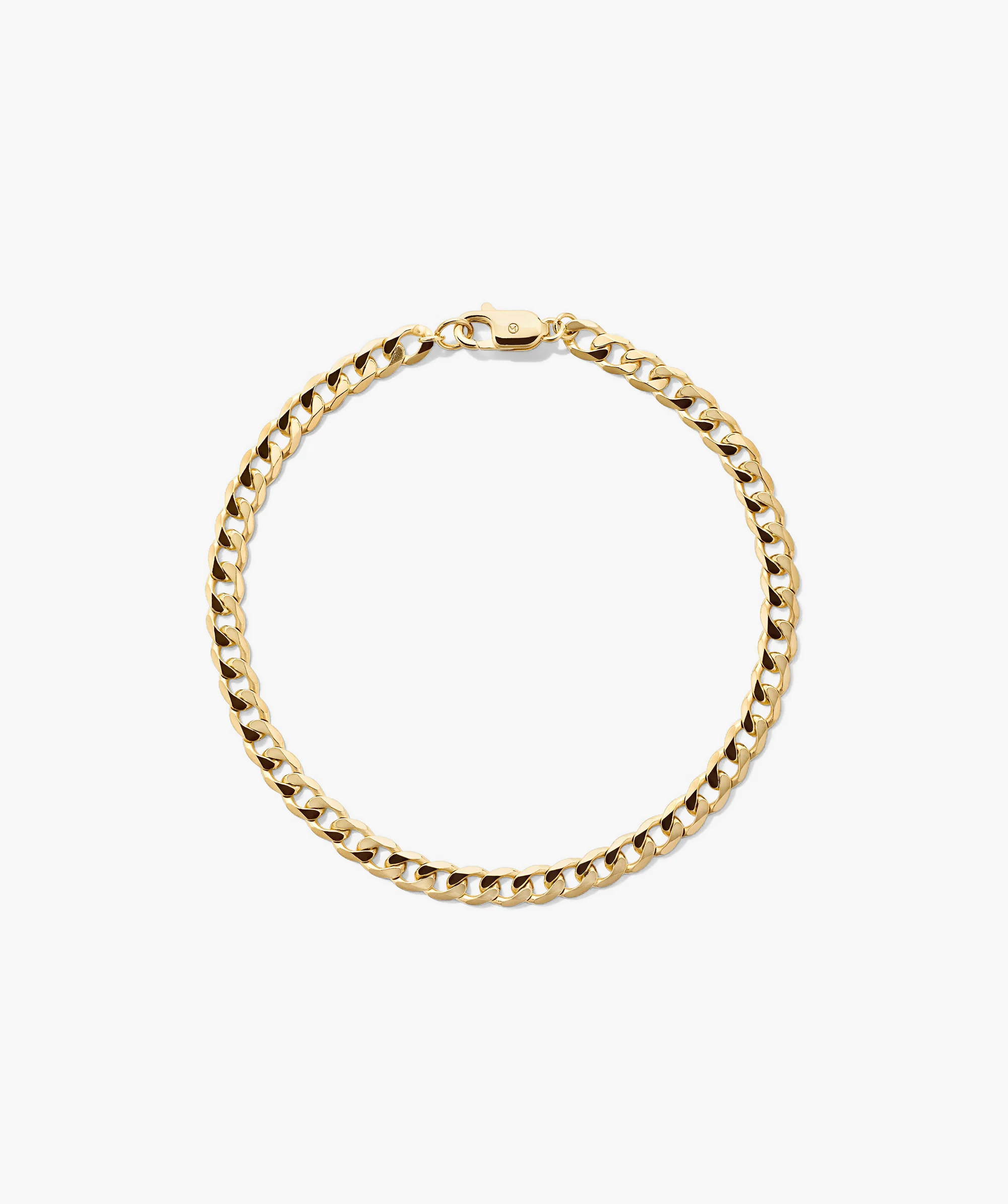 Flat Curb Chain Bracelet - Image 17