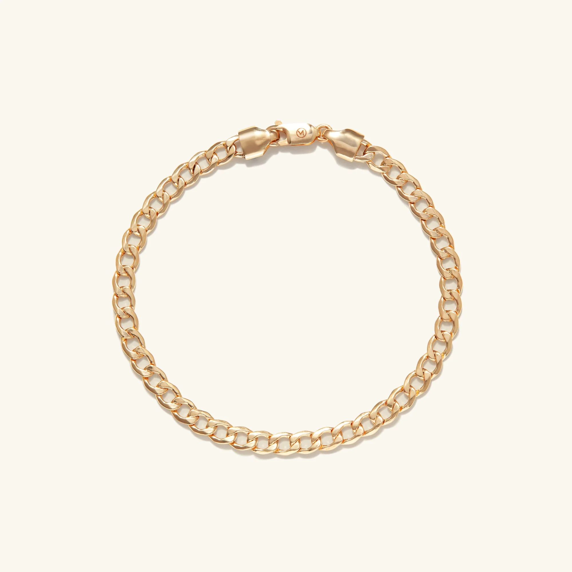 Flat Curb Chain Bracelet - Image 6