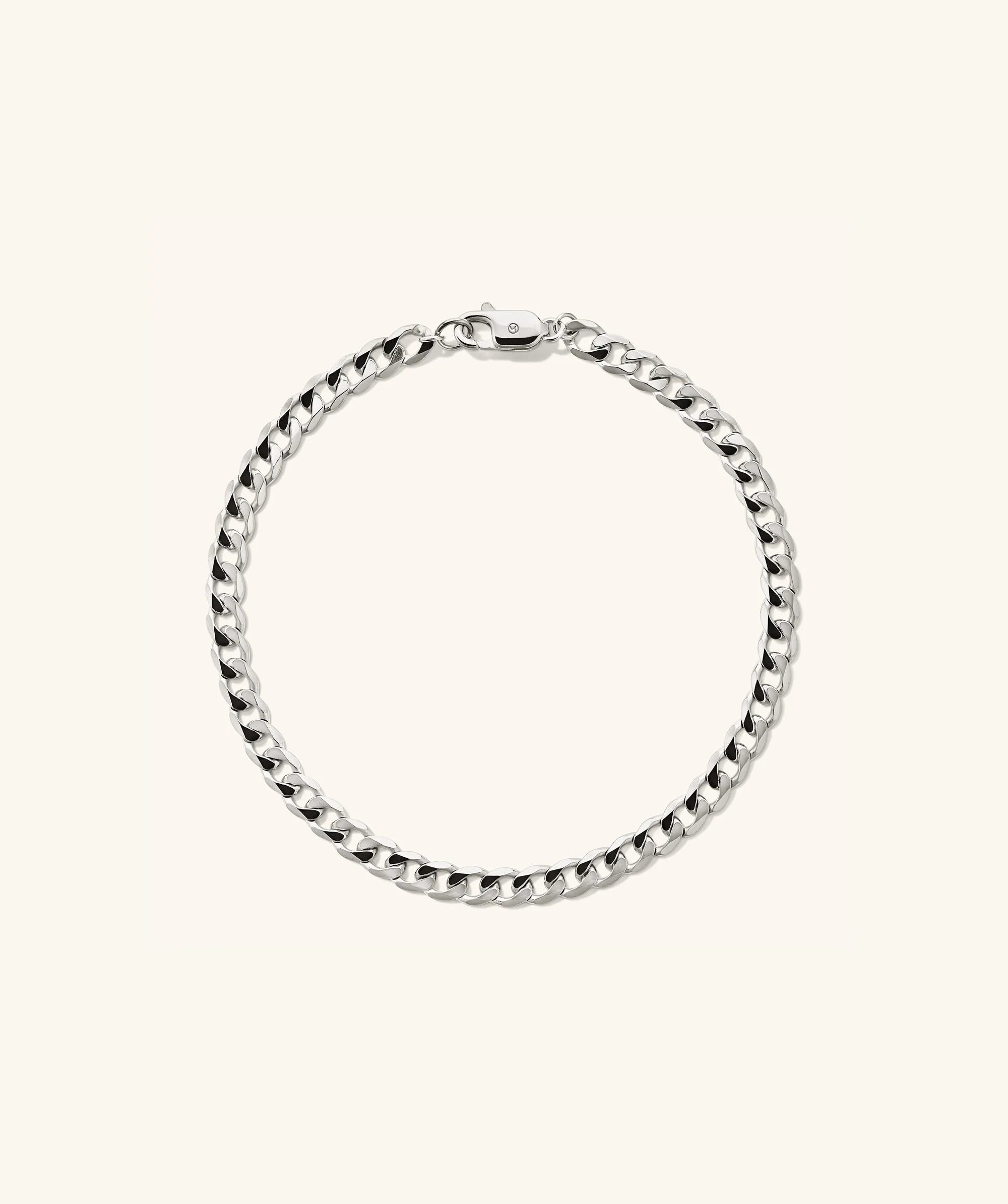 Flat Curb Chain Bracelet - Image 7