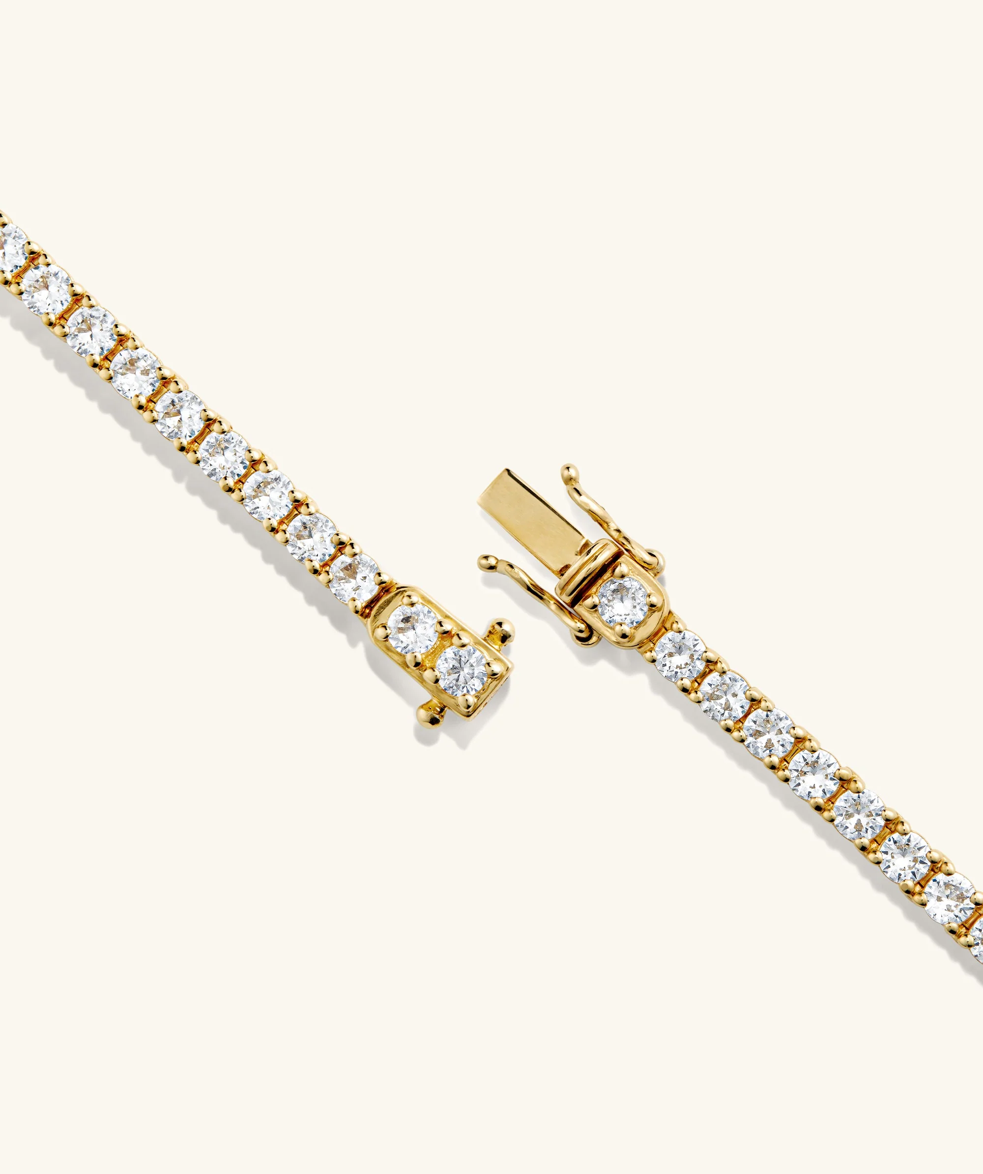 Lab Grown Sapphire Tennis Bracelet - Image 10