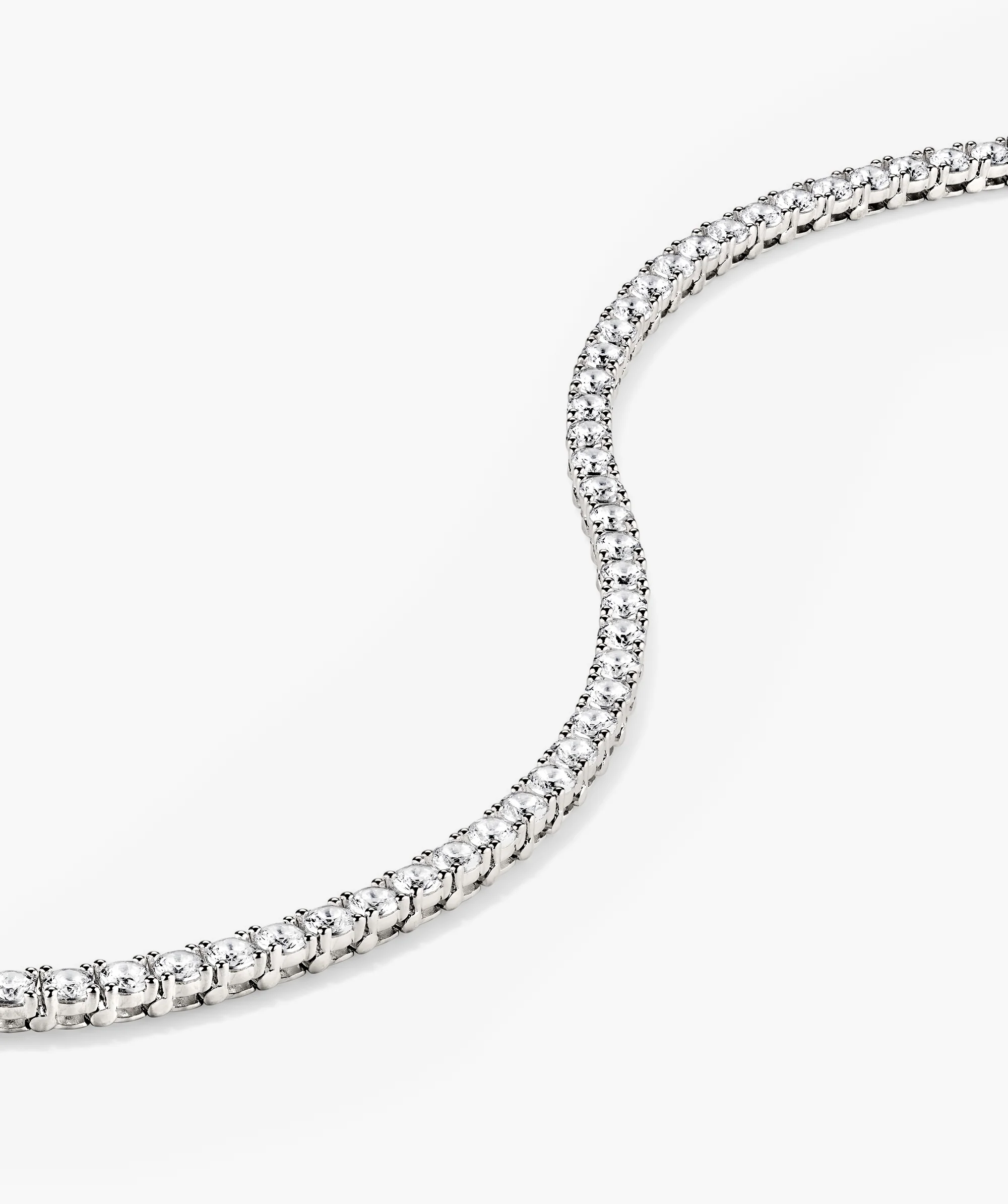 Lab Grown Sapphire Tennis Bracelet - Image 13