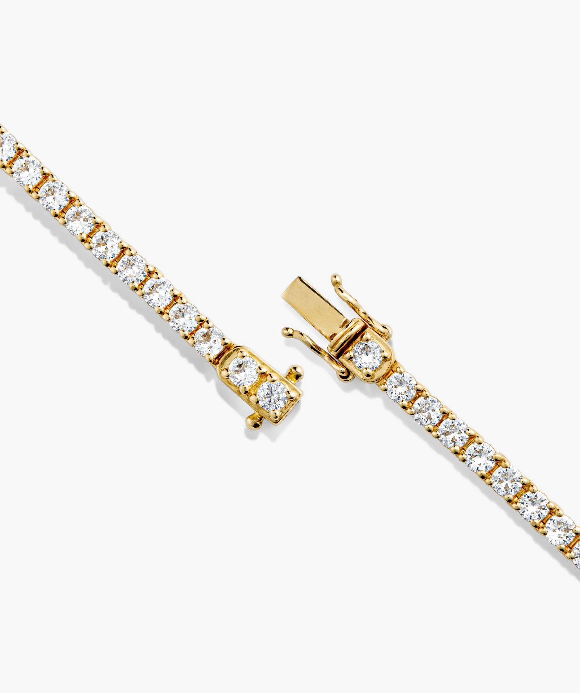 Lab Grown Sapphire Tennis Bracelet - Image 15