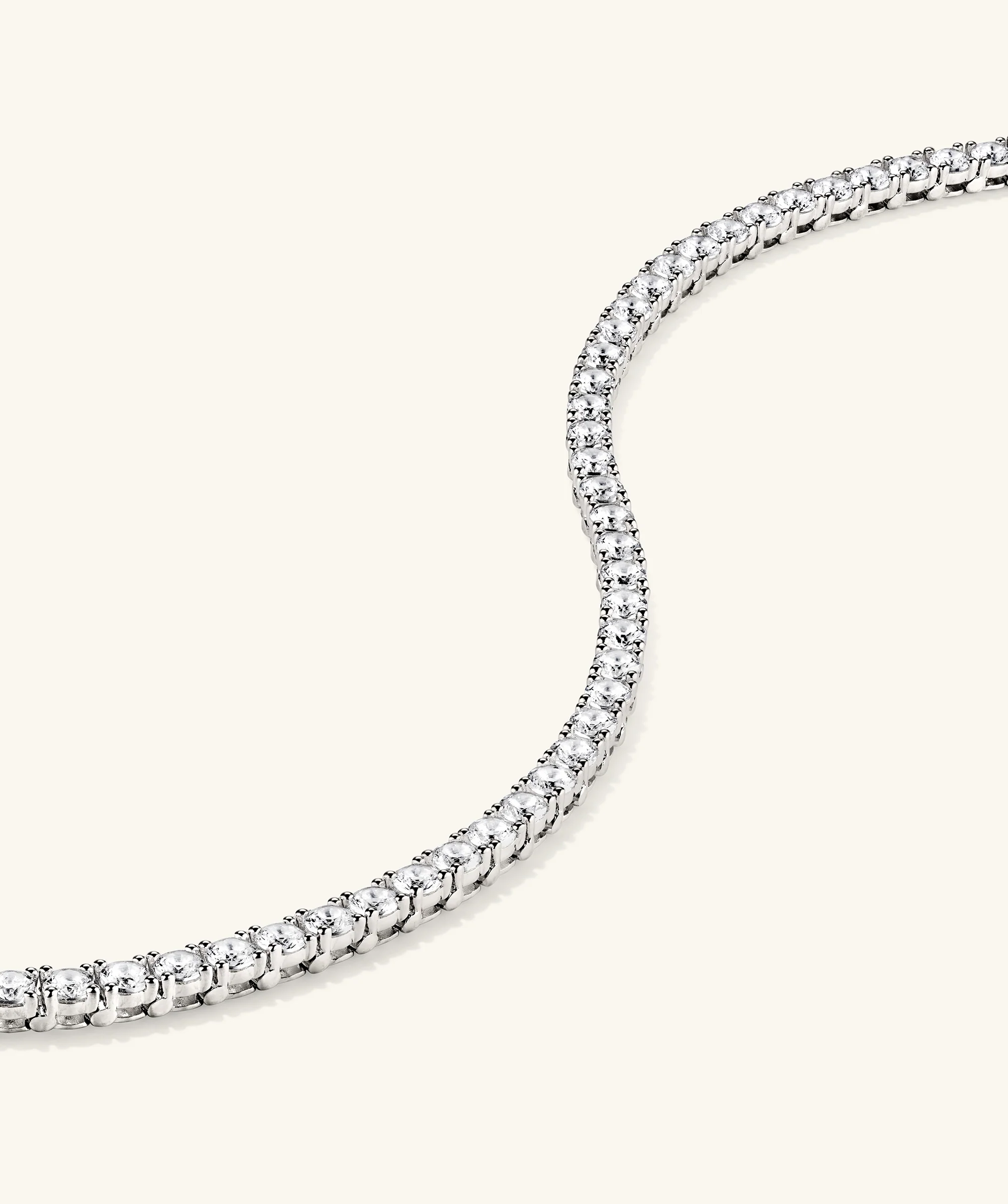 Lab Grown Sapphire Tennis Bracelet - Image 6