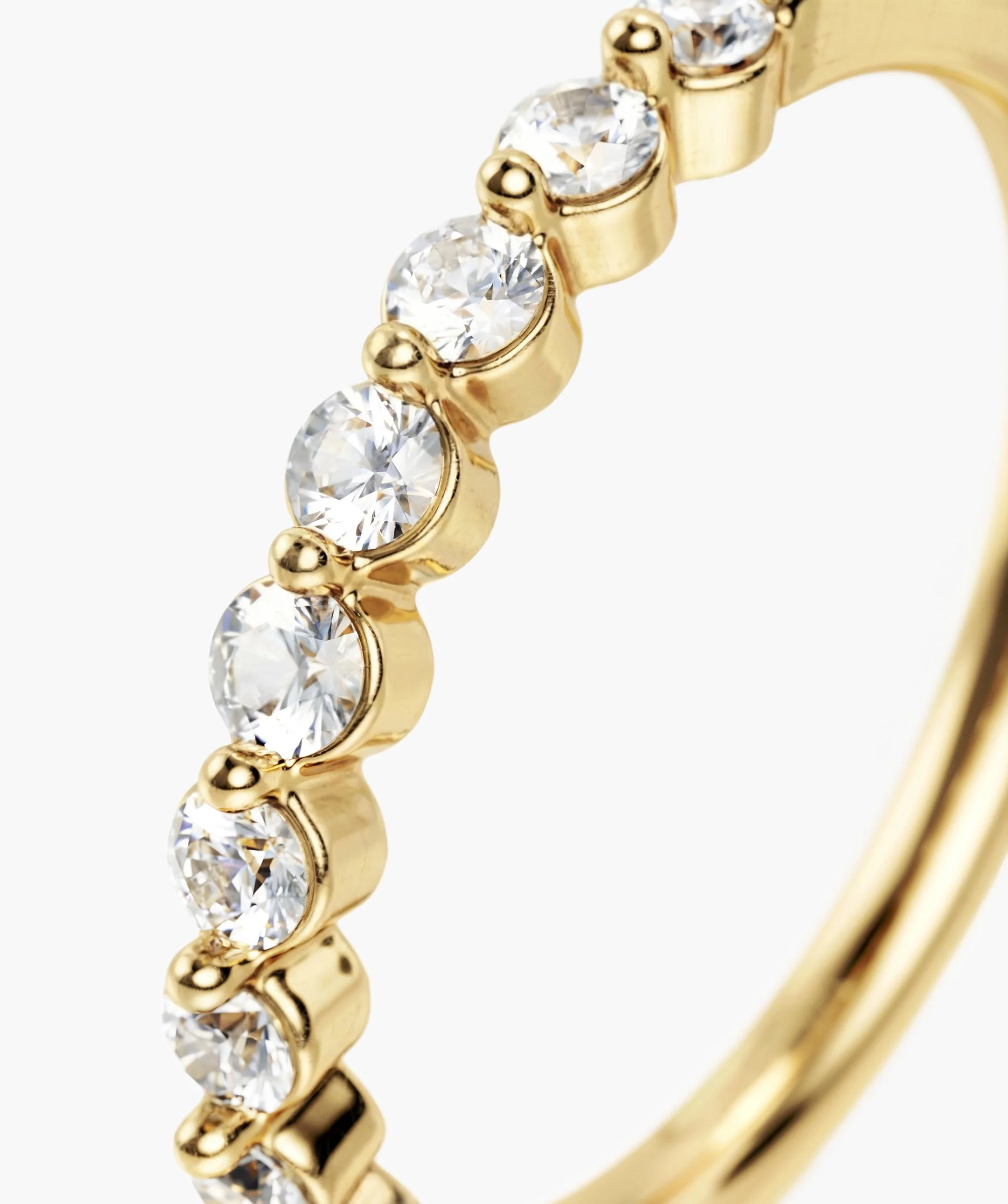 Lacey Lab Grown Sapphire Ring - Image 3