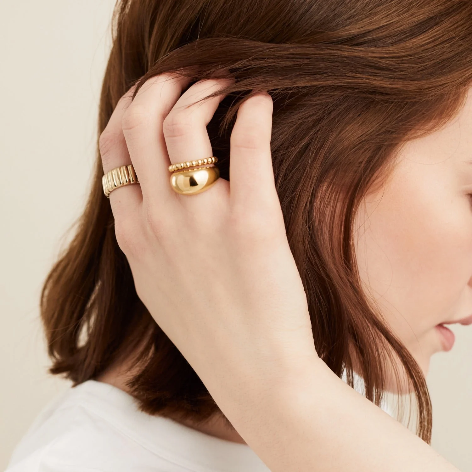 Metallic Sphere Ring - Image 4