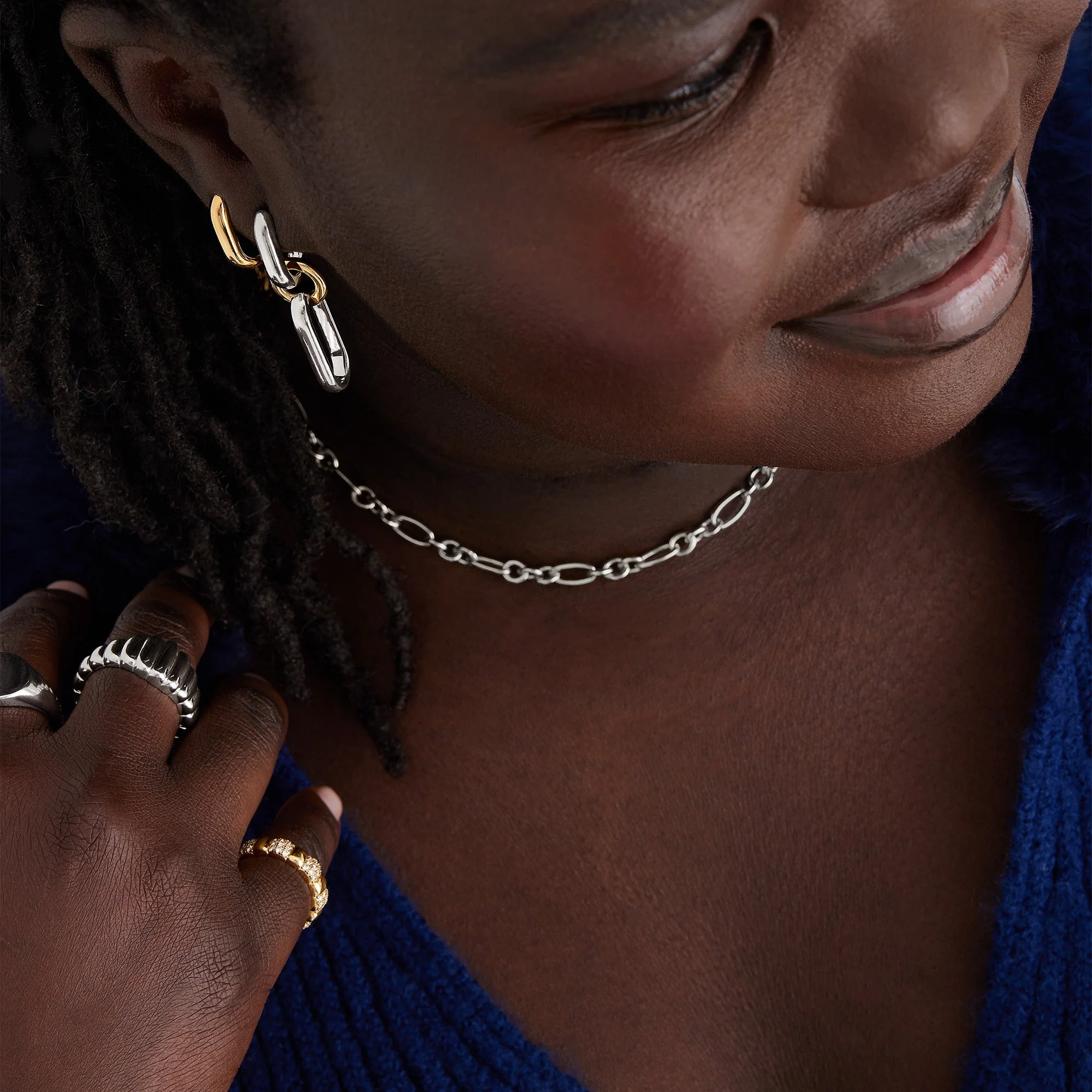 Mixed Convertible Link Earrings - Image 8