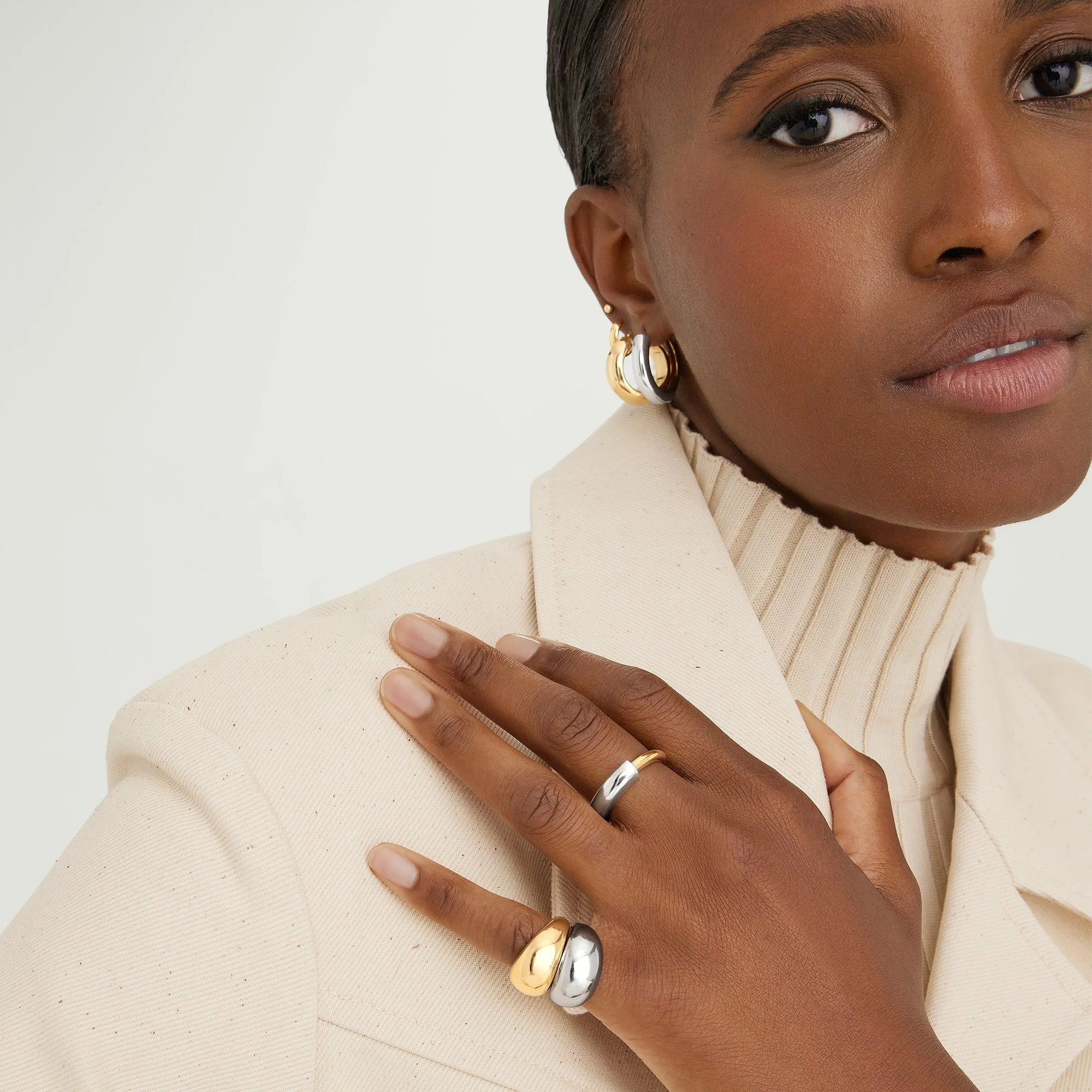 Mixed Tube Ring - Image 3