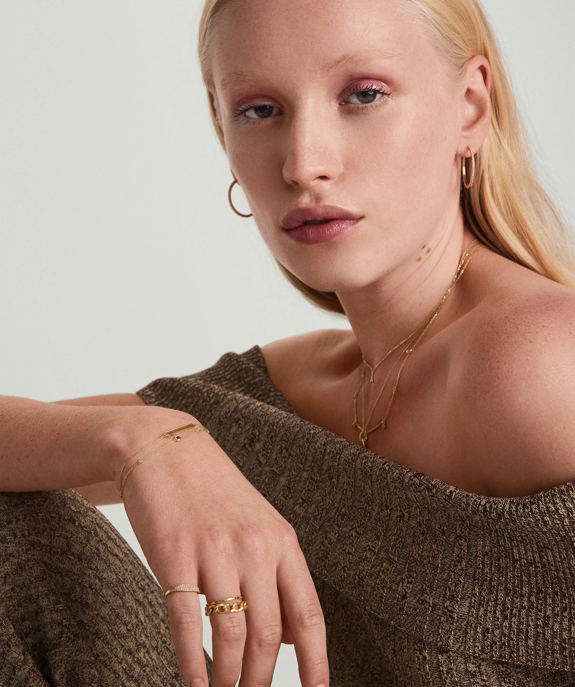 Multi Gemstone Station Bracelet - Image 20