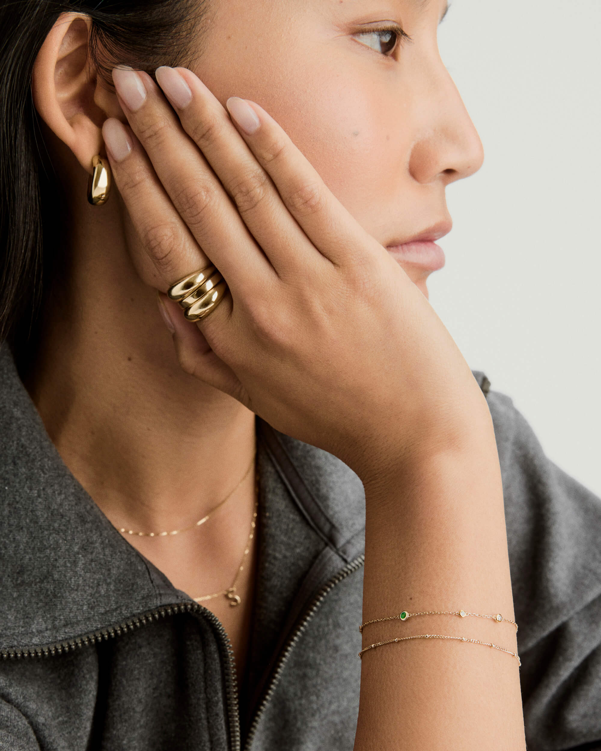 Multi Gemstone Station Bracelet - Image 25