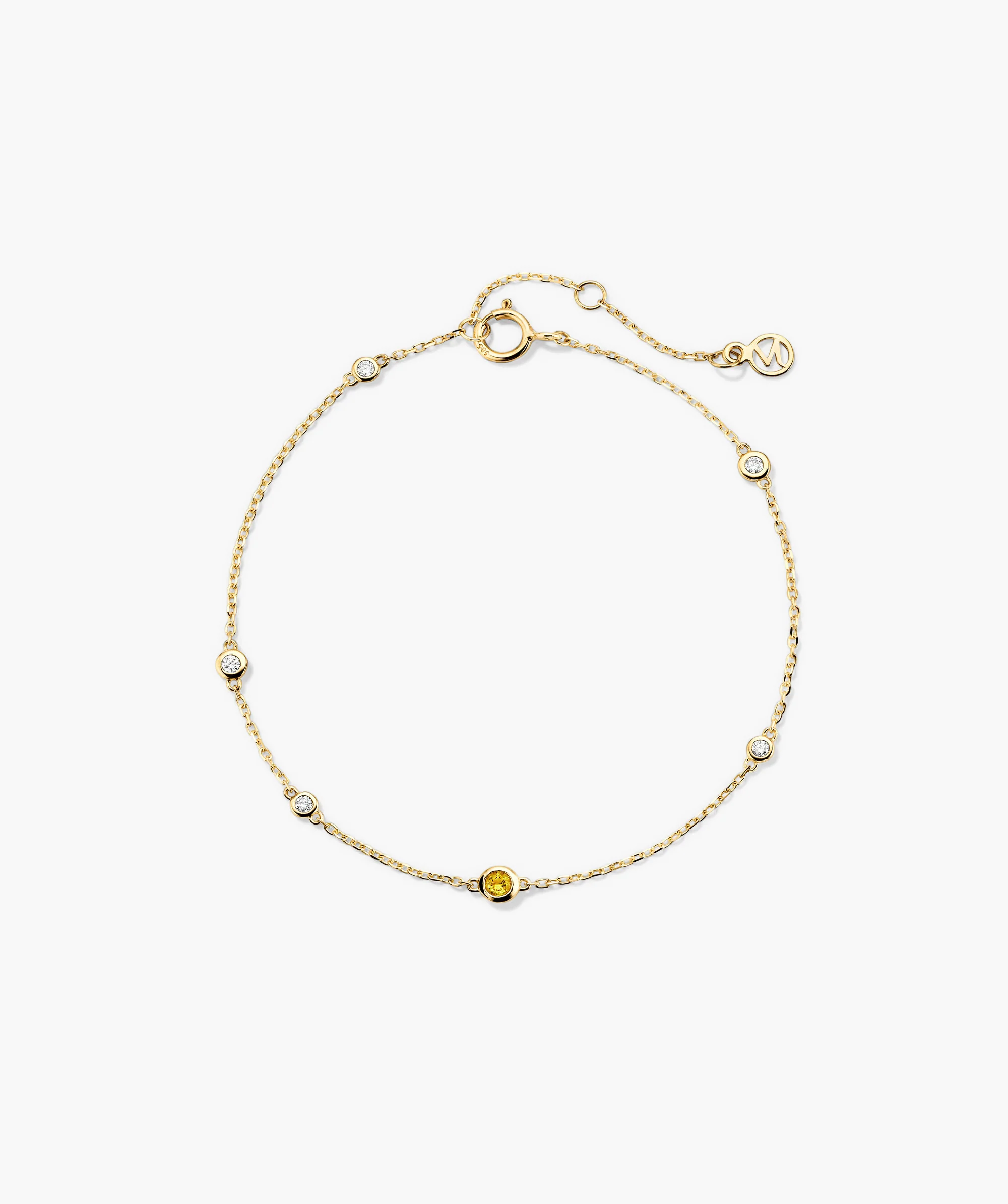 Multi Gemstone Station Bracelet - Image 33