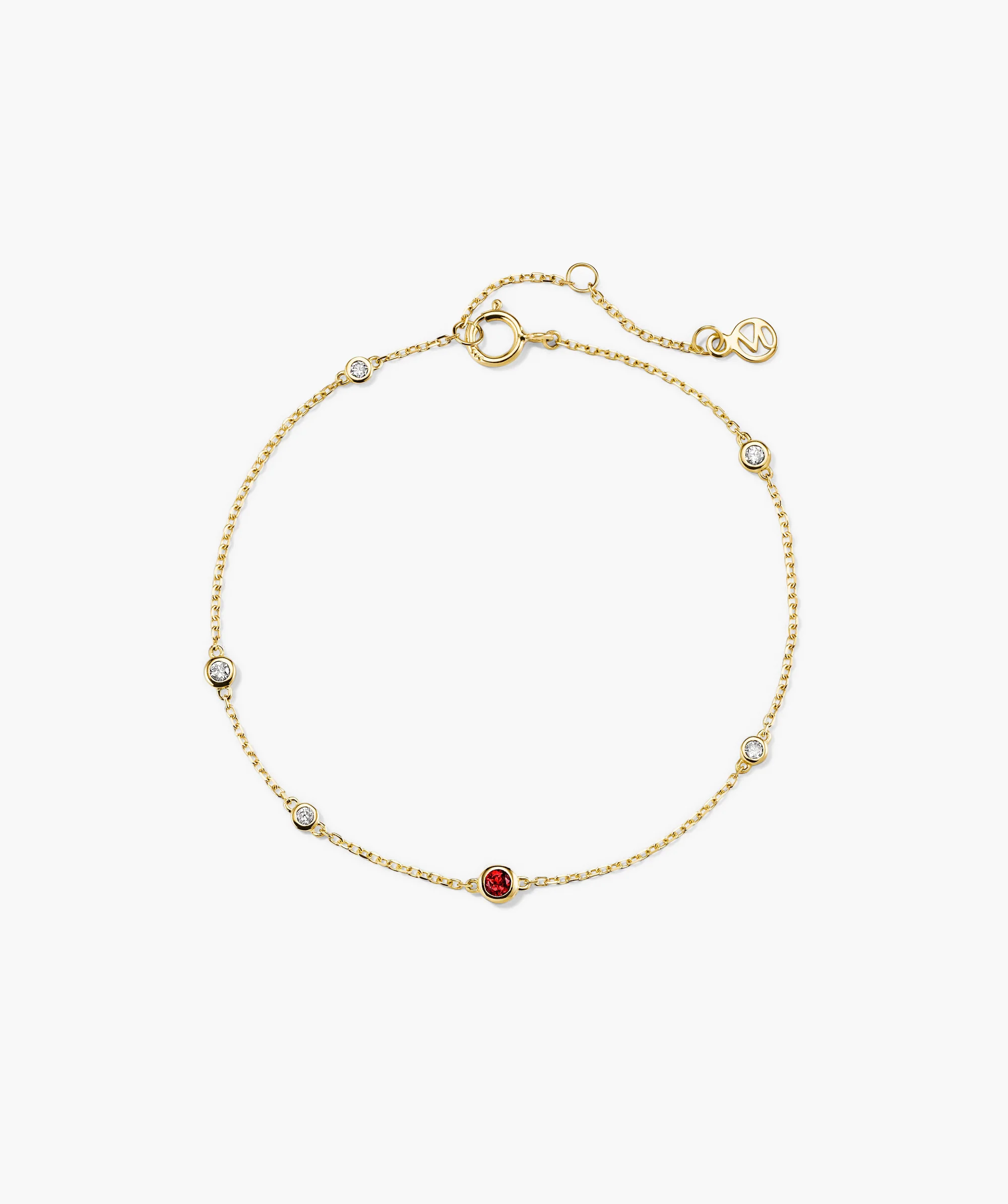Multi Gemstone Station Bracelet - Image 41