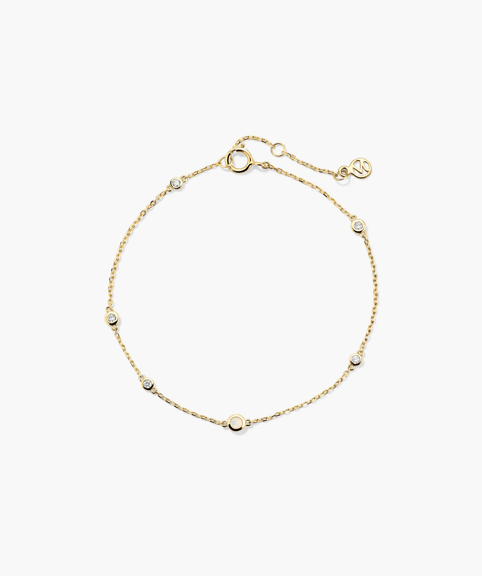 Multi Gemstone Station Bracelet - Image 47