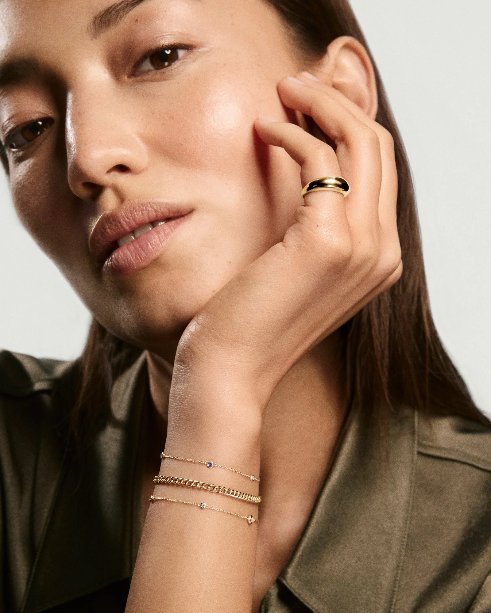 Multi Gemstone Station Bracelet - Image 52