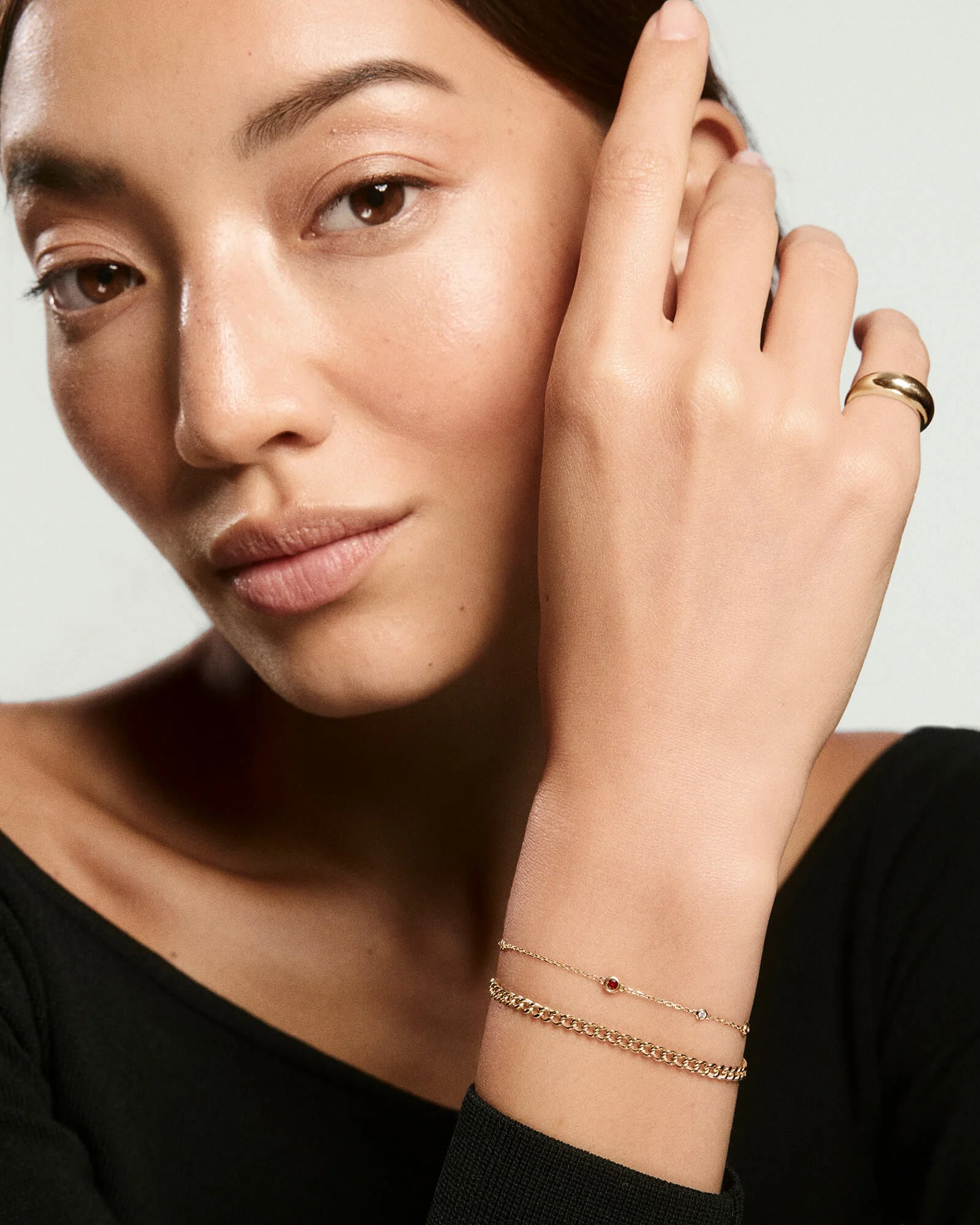 Multi Gemstone Station Bracelet - Image 54