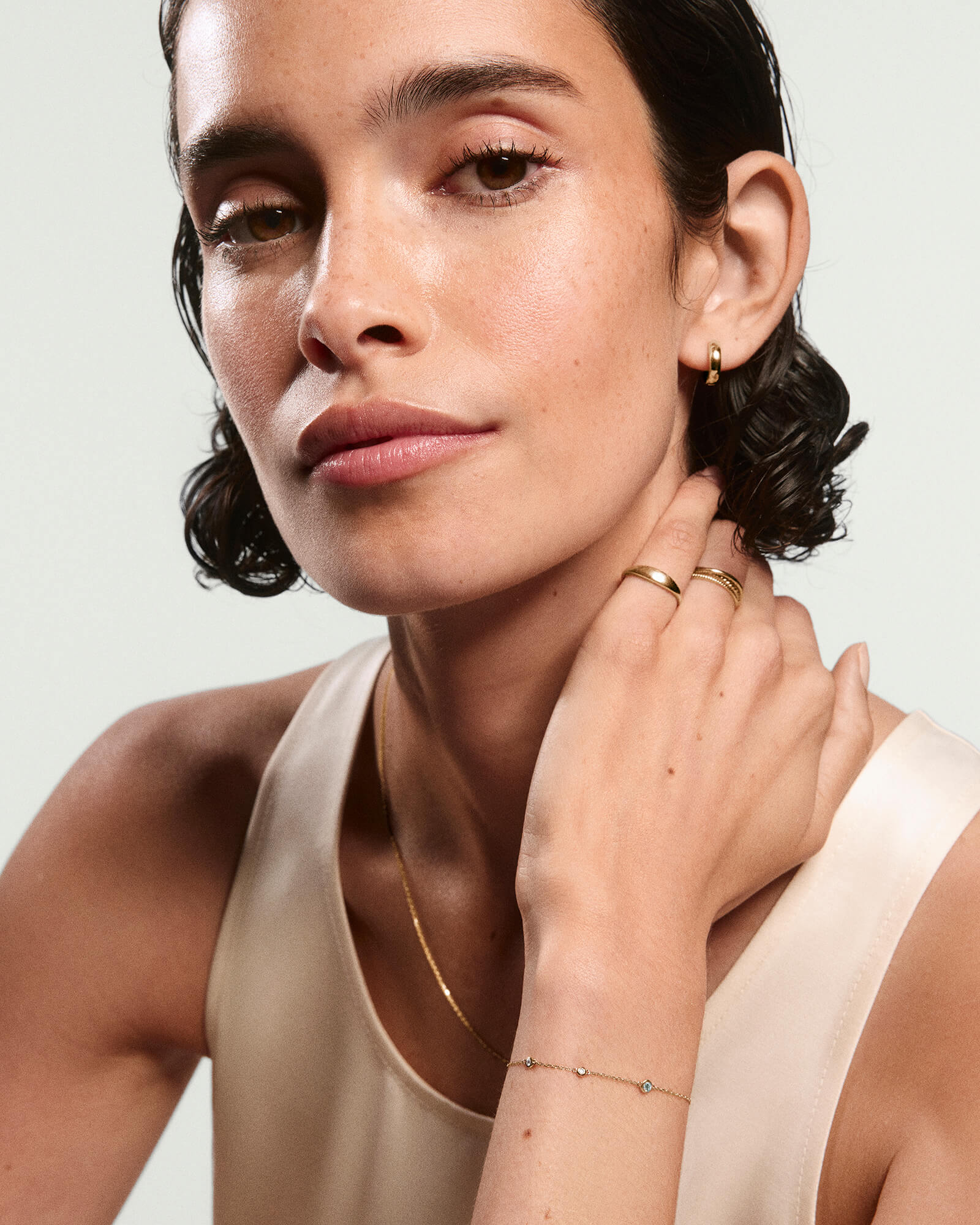 Multi Gemstone Station Bracelet - Image 55