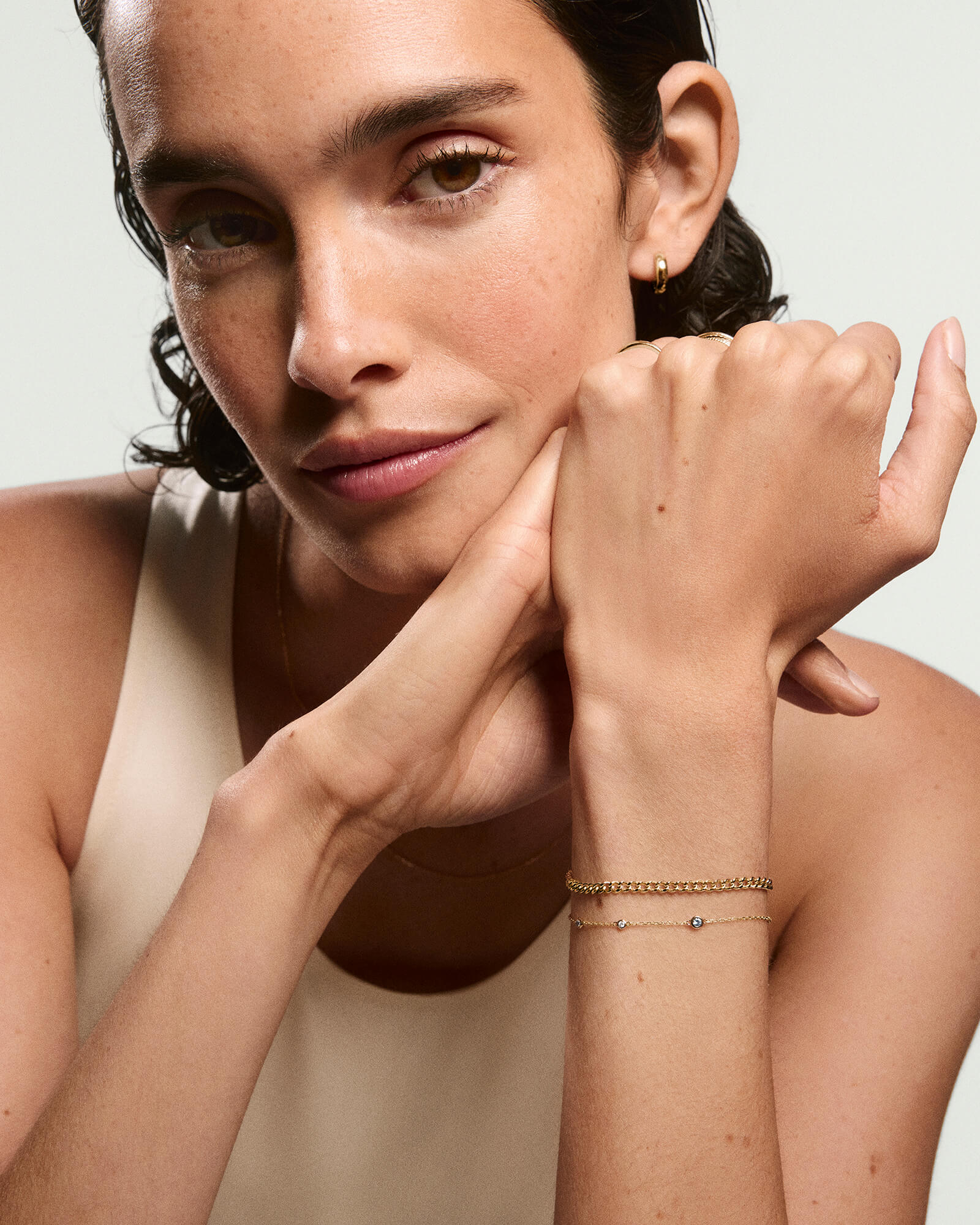 Multi Gemstone Station Bracelet - Image 56