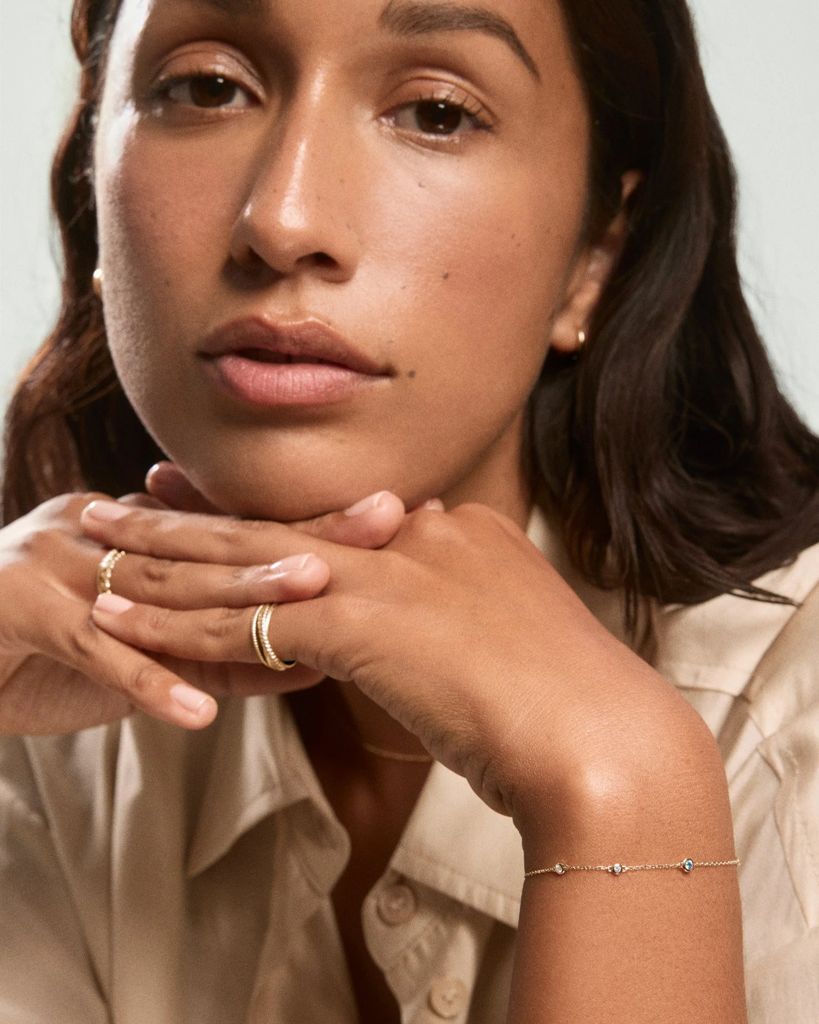 Multi Gemstone Station Bracelet - Image 59