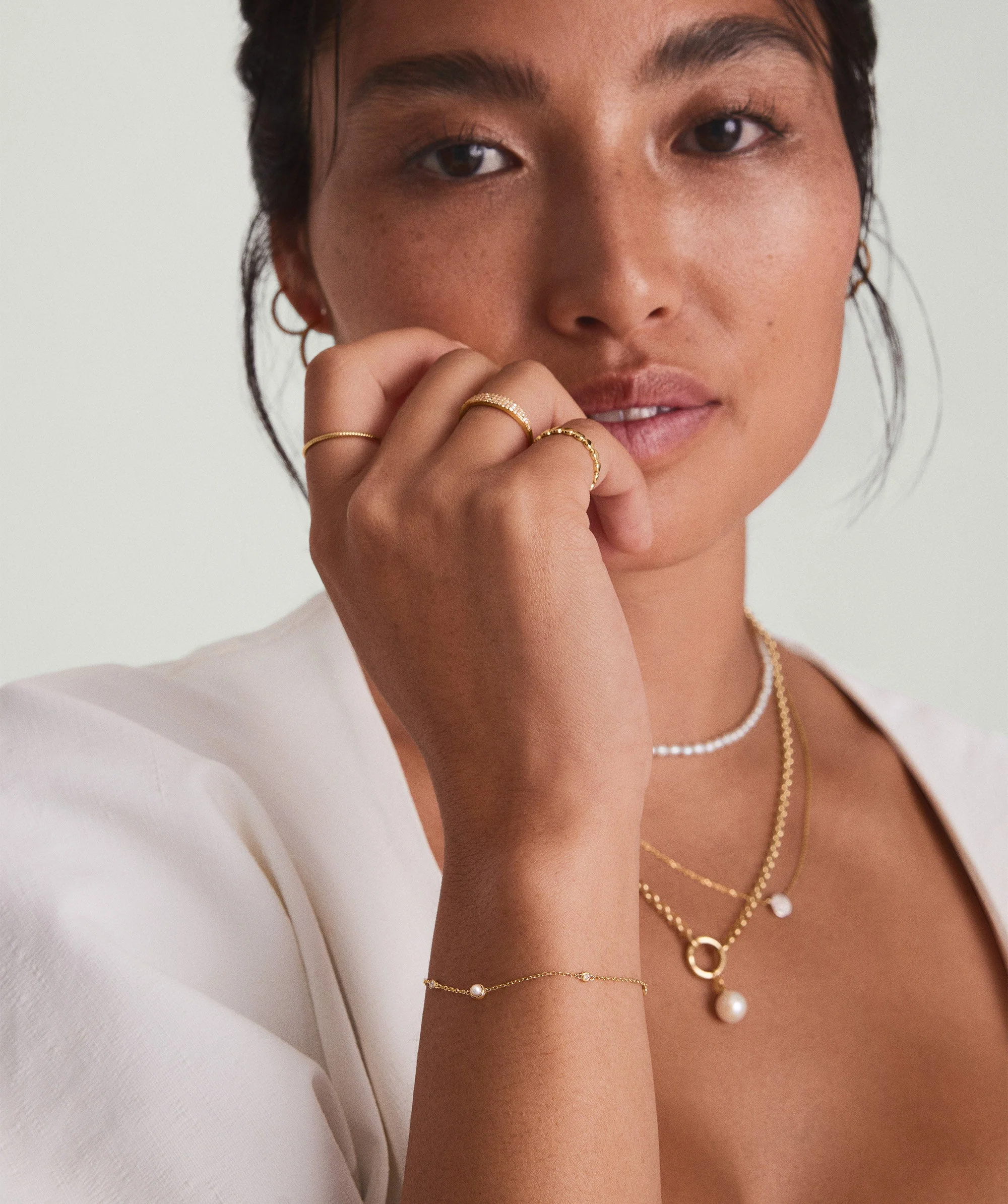 Multi Gemstone Station Bracelet - Image 6