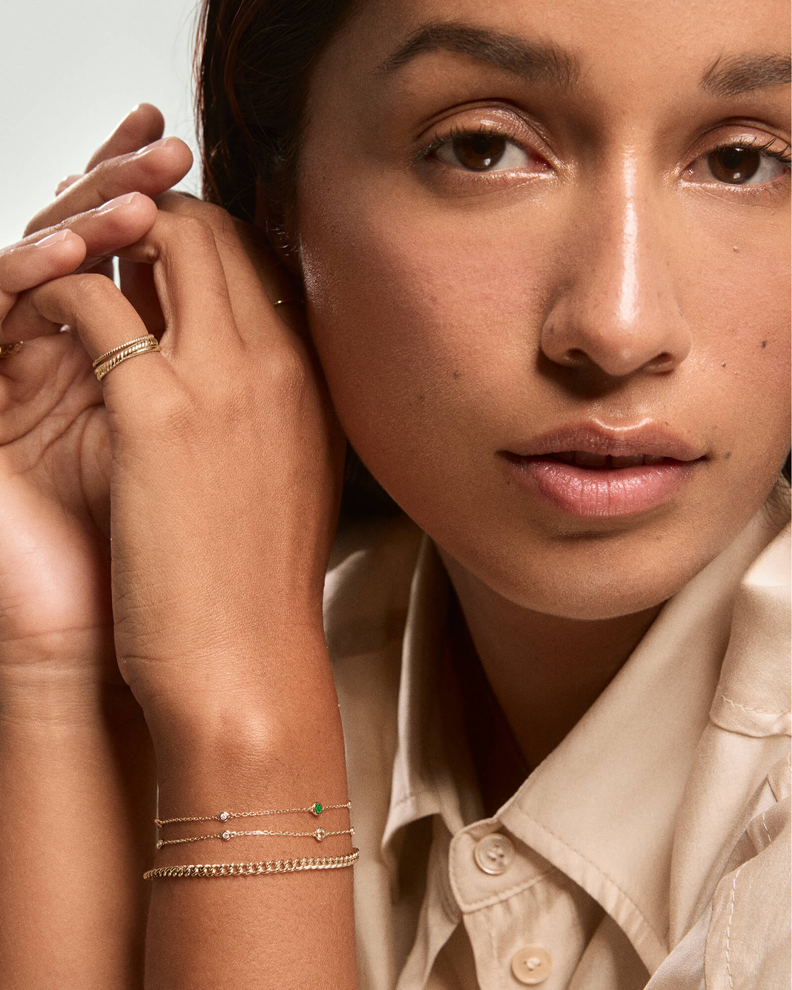 Multi Gemstone Station Bracelet - Image 65