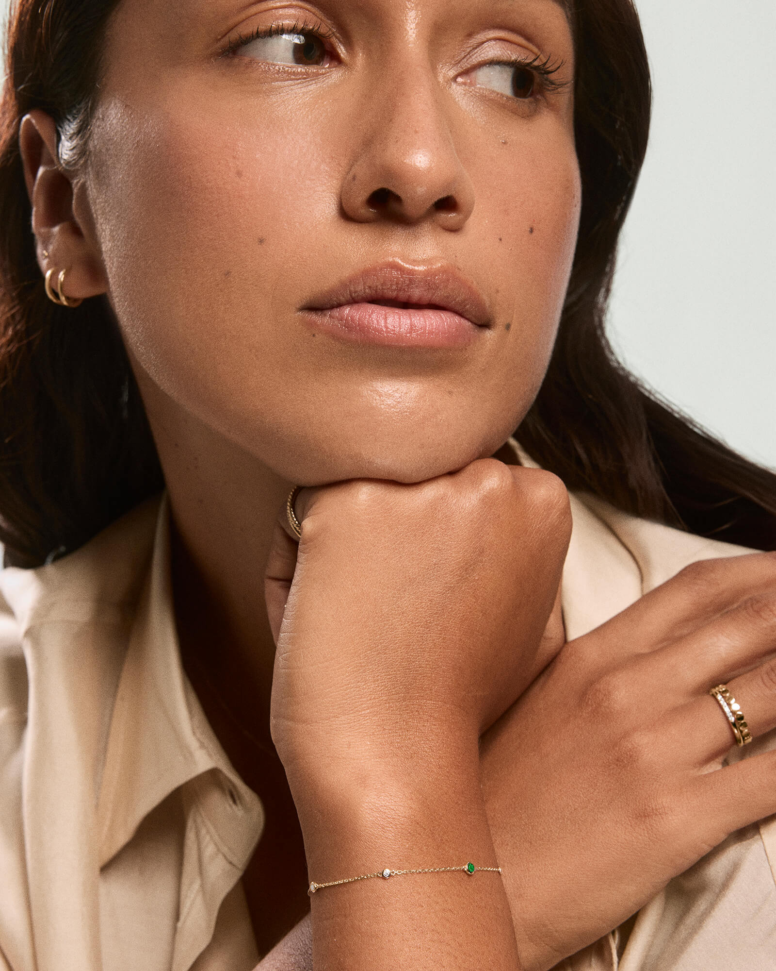 Multi Gemstone Station Bracelet - Image 66