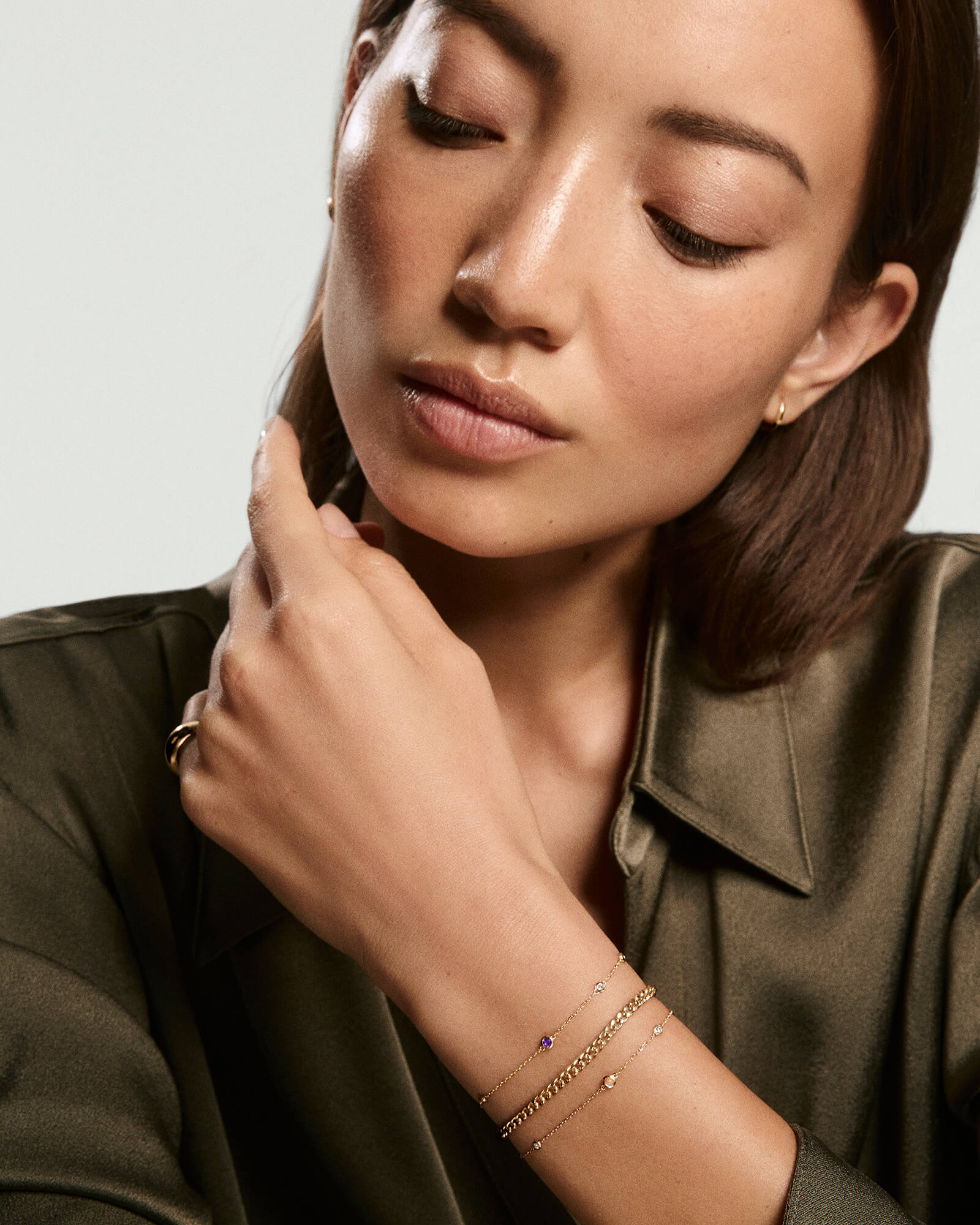 Multi Gemstone Station Bracelet - Image 68