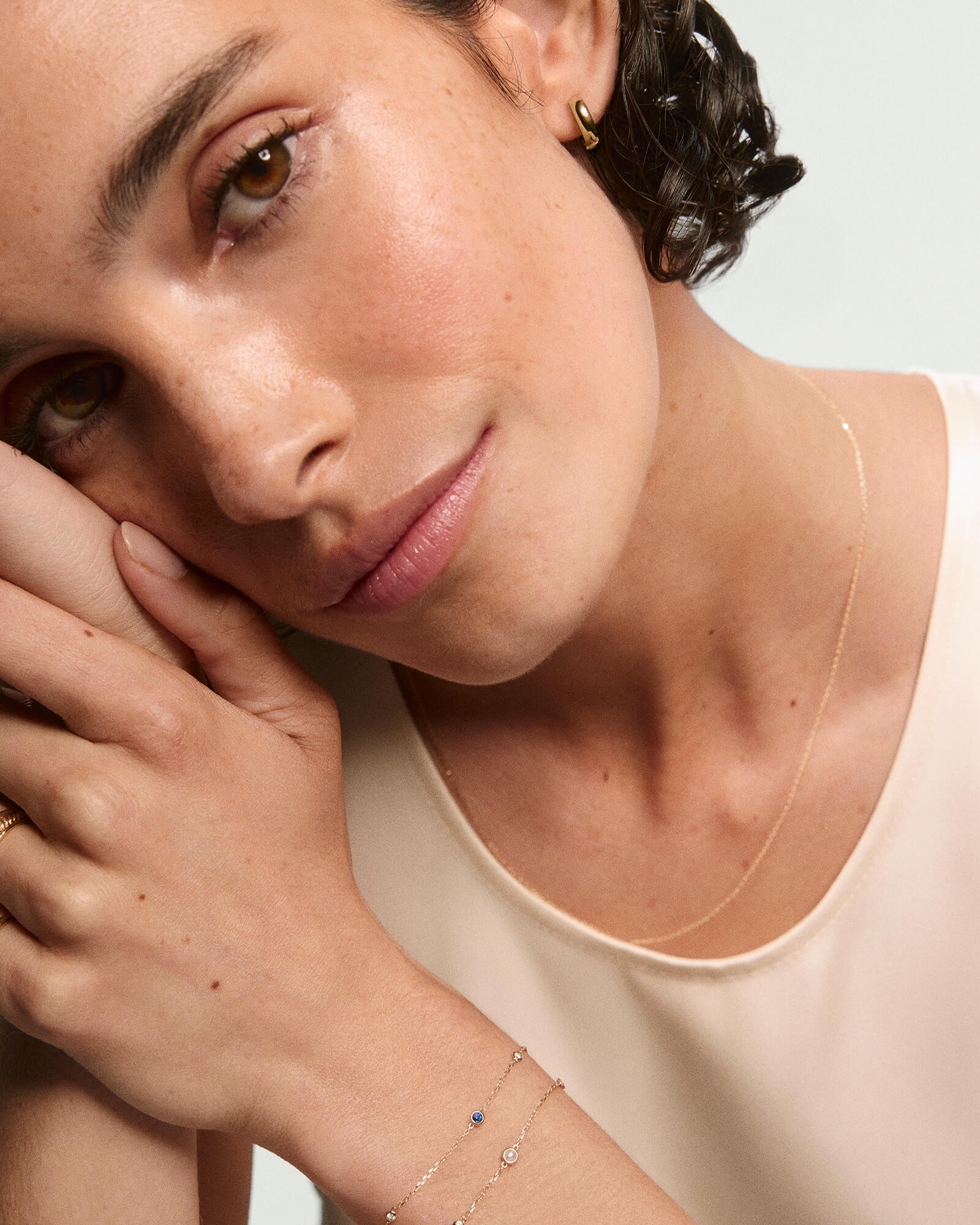 Multi Gemstone Station Bracelet - Image 70