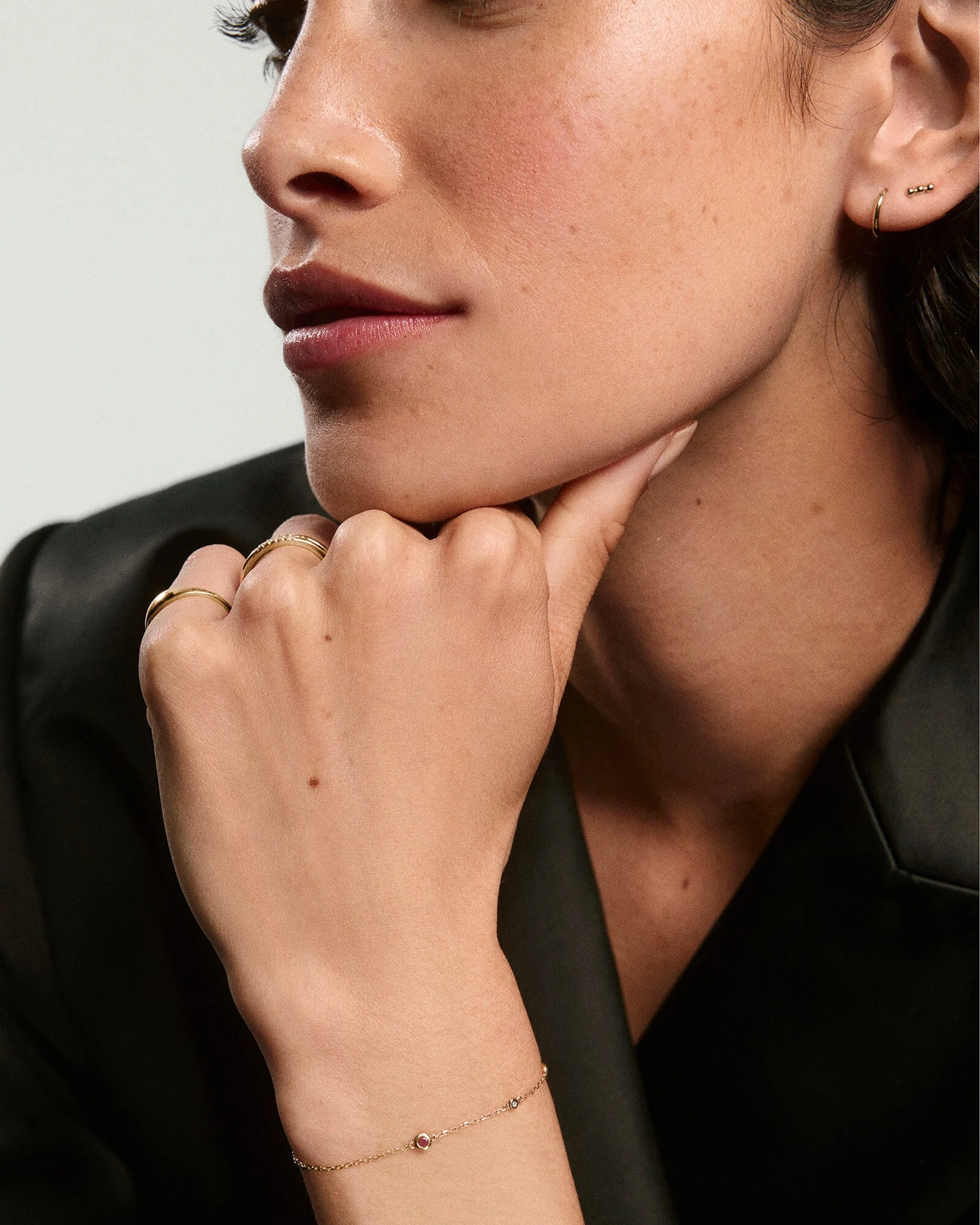 Multi Gemstone Station Bracelet - Image 73