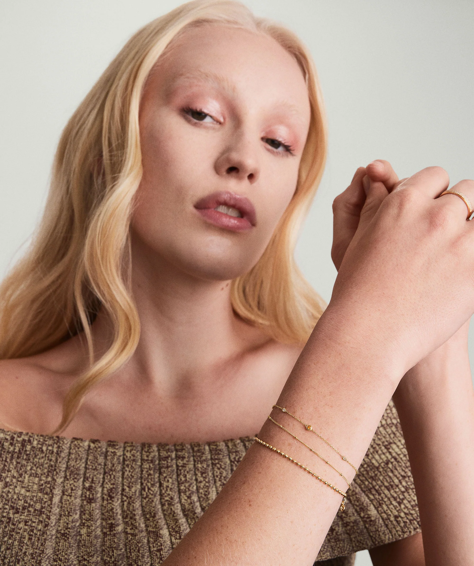 Multi Gemstone Station Bracelet - Image 9