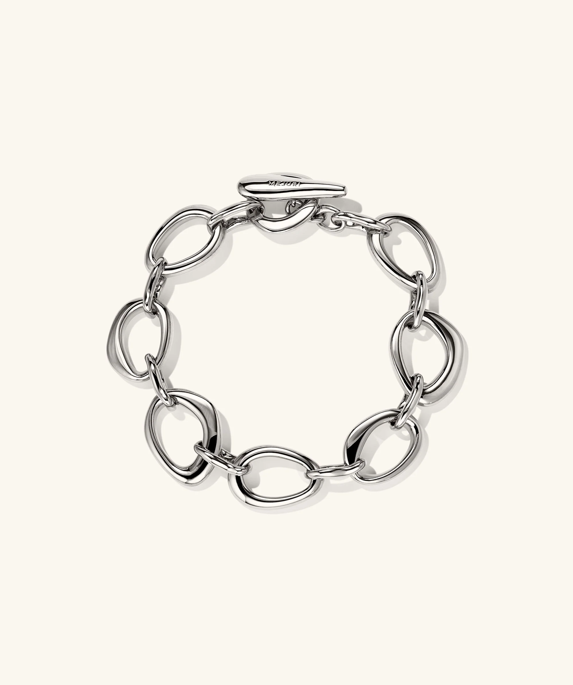Organic Dôme Ripple Chain Bracelet - Image 3
